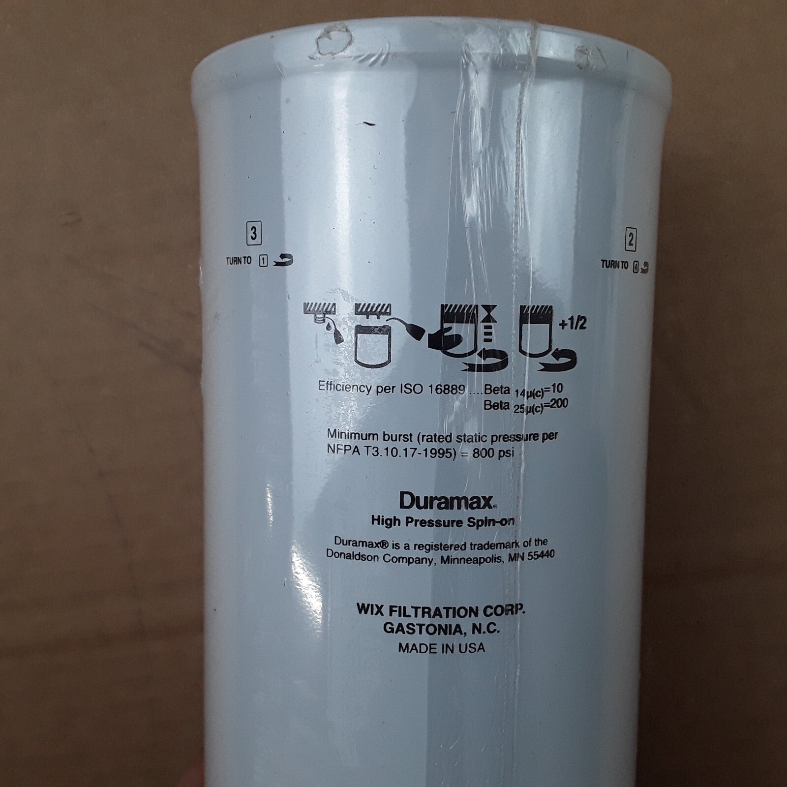 Wix 551863 Hydraulic Spin-on Filter used for Case, Cat, John Deere