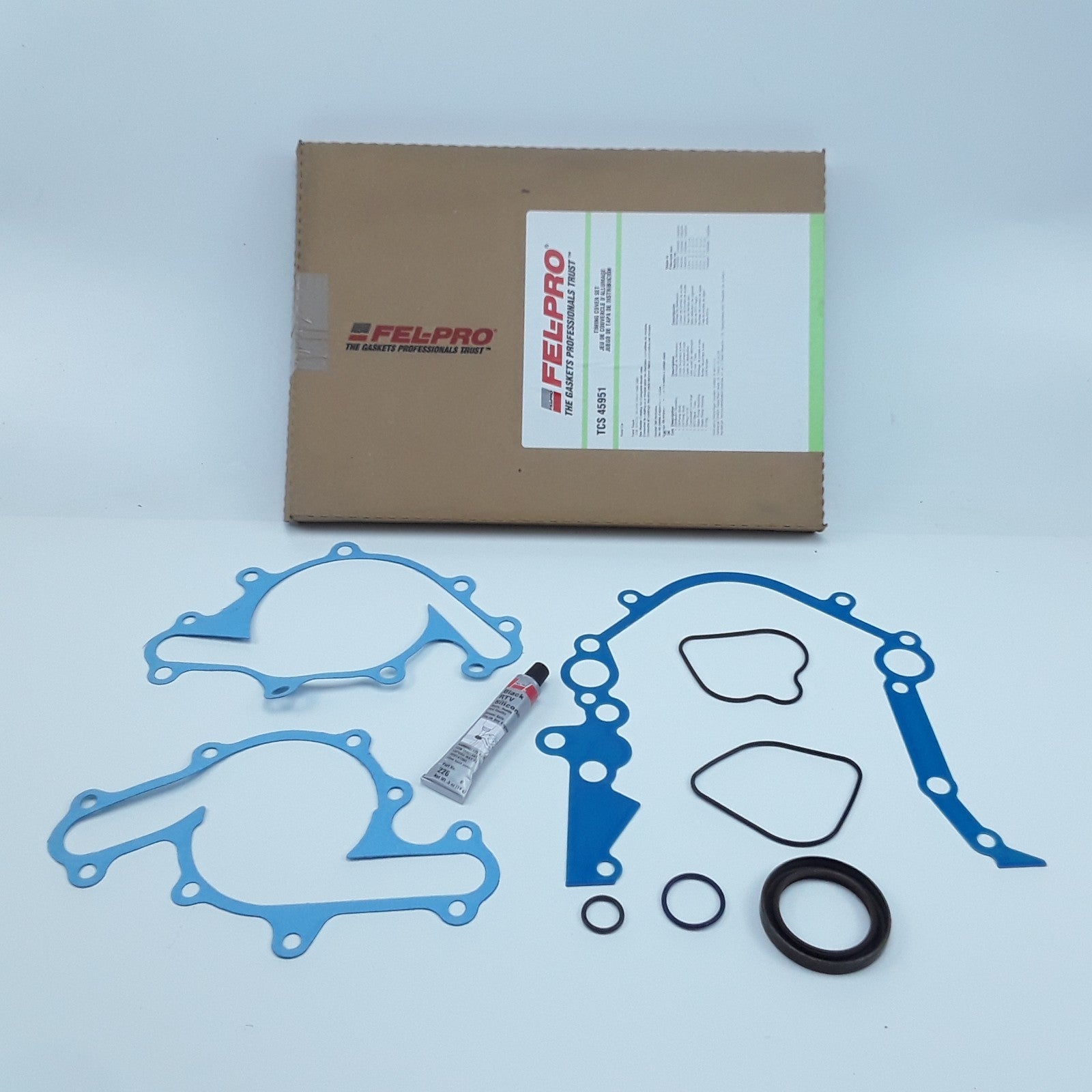 Engine Timing Cover Gasket Set Fits Ford Lincoln Mercury (1994 1995 1996-1998)