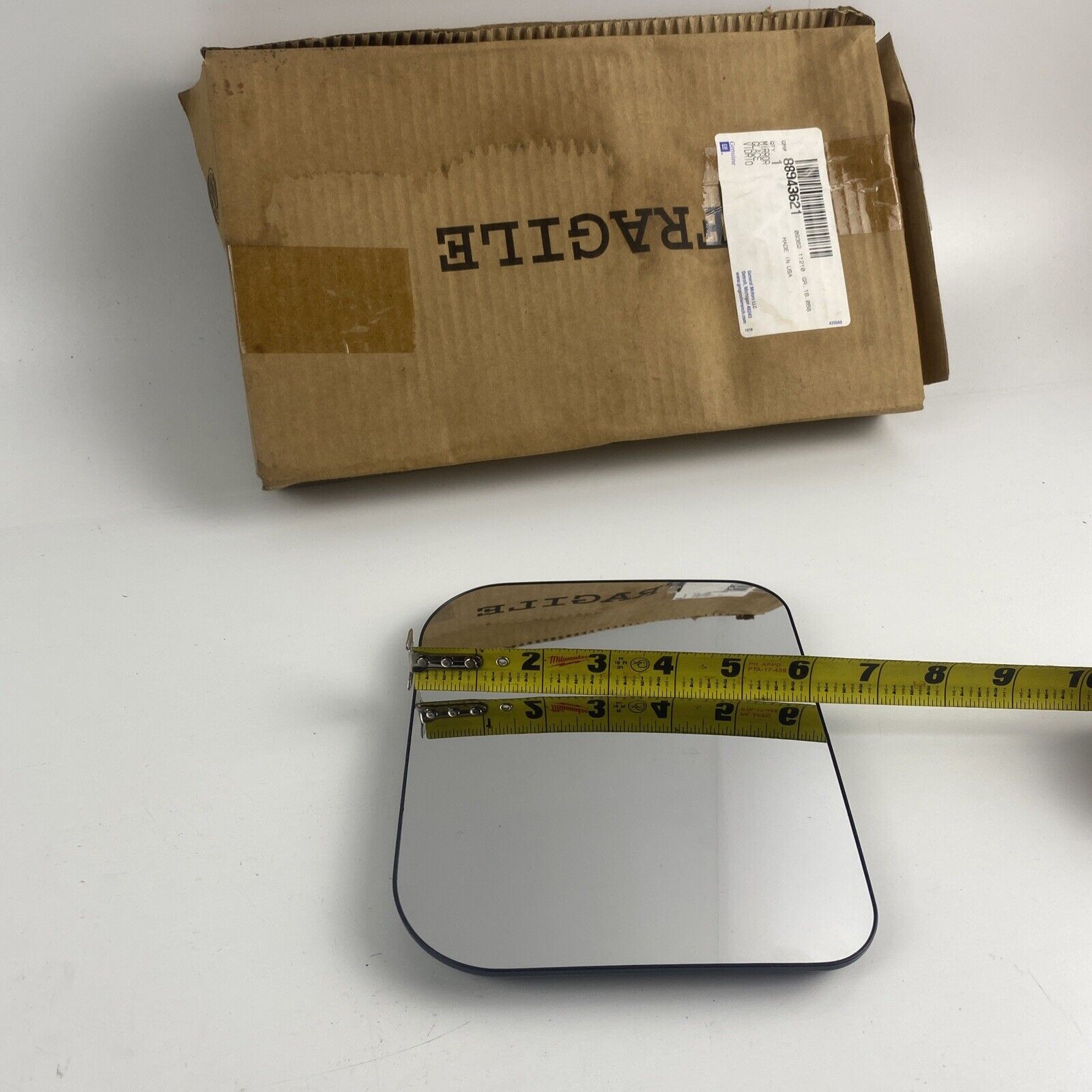 Genuine GM 88943621 Side View Exterior Rear Mirror Glass C4500 C6500 C7500 C8500 - HotCarParts