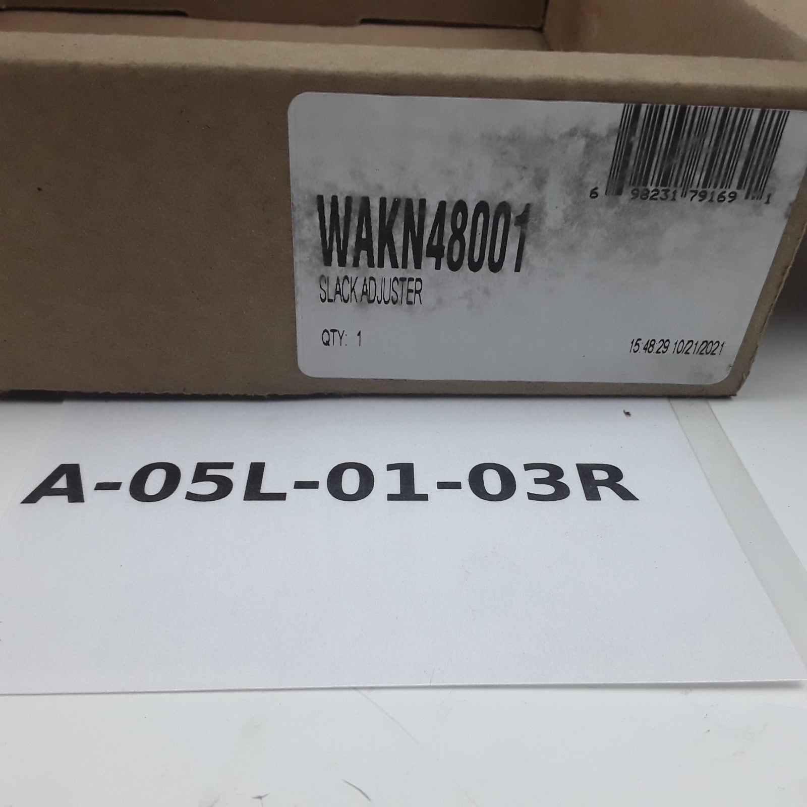 World American WAKN48001 - Air Brake Manual Slack Adjuster - 1.250"-10 Spline