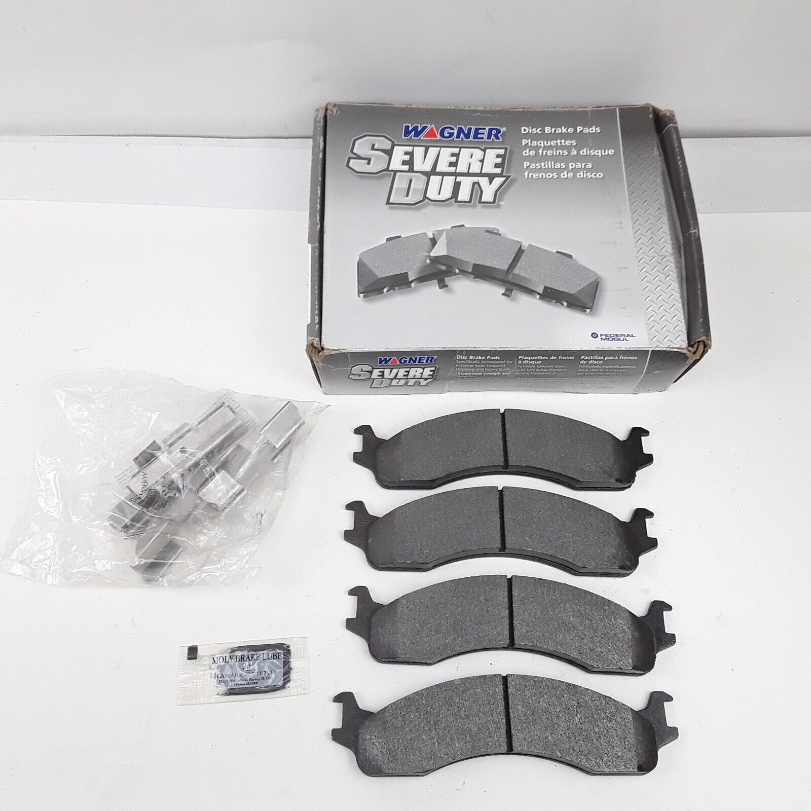 Wagner SX655 Front Brake Severe Duty Disc Brake Pad Set For Ford Dodge 1995-2007