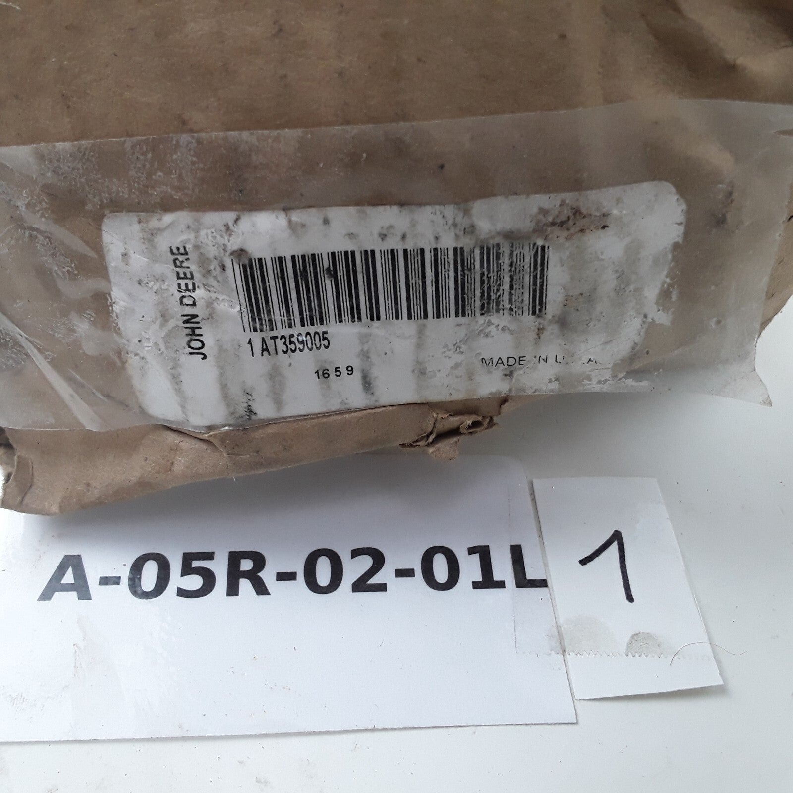 AT359005 John Deere Hydraulic Oil Filter Head Fits Backhoe Loader