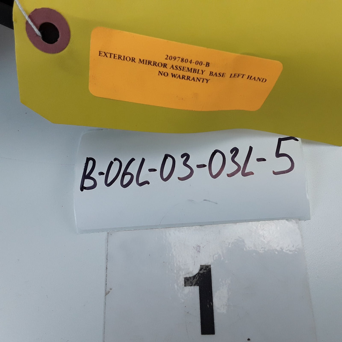 2097804-00-B Left Mirror Assembly Base For Tesla Model 3 Genuine OEM New