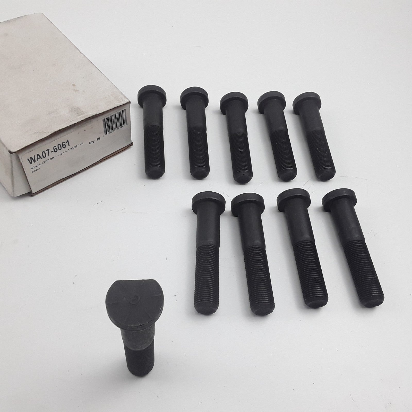 World American WA07-6061 - Wheel Stud - Left Hand, 3 25/32” Length Under Head