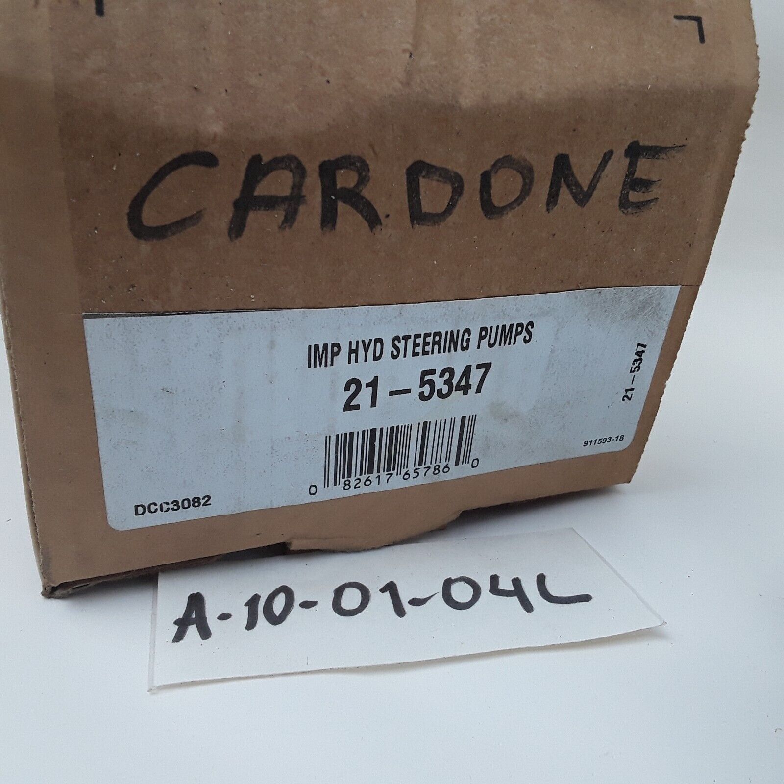 Cardone 21-5347 Power Steering Pump Reman For 2001-2004 Kia Spectra Sephia