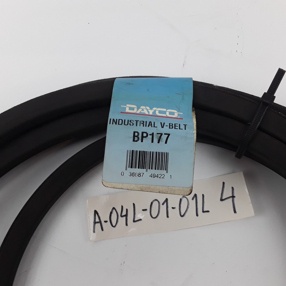 Dayco BP177 Classic Wrapped Industrial V-Belt B Profile 179.72 Effective Length