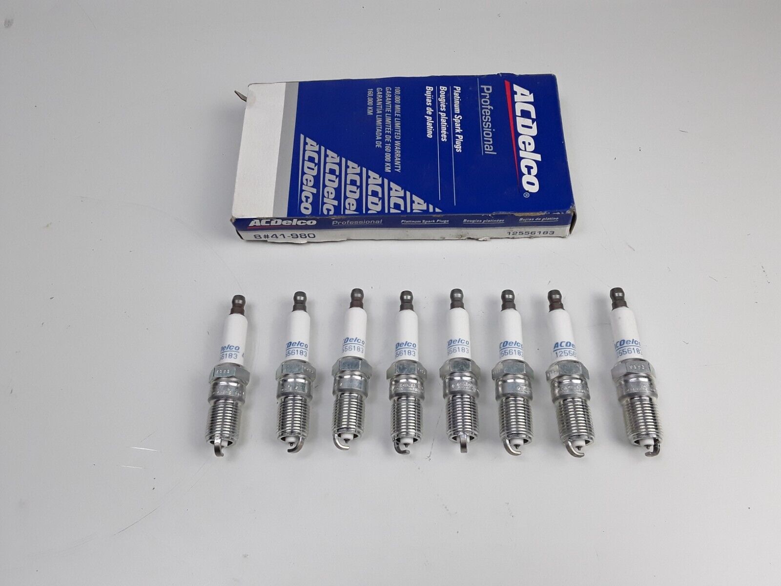 Spark Plugs ACDelco 12556183 For Oldsmobile Intrigue 1999-2002 ,Aurora 2001 2002 - HotCarParts