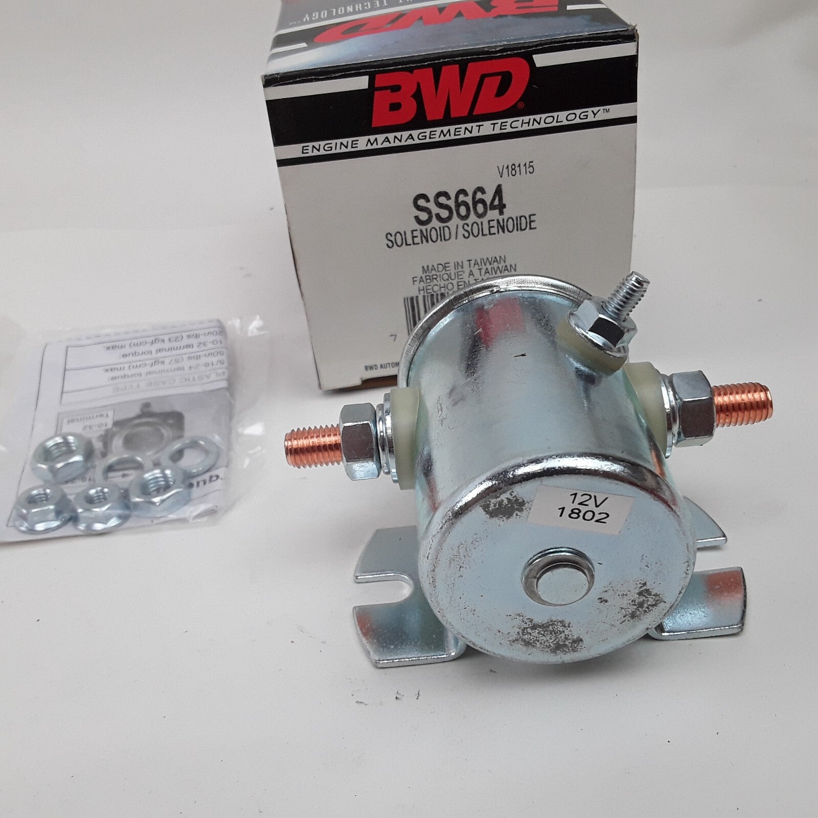 Starter Solenoid Fits Ford E-150 2004-2007 F-150 1985-1998 F-250 1985-1992