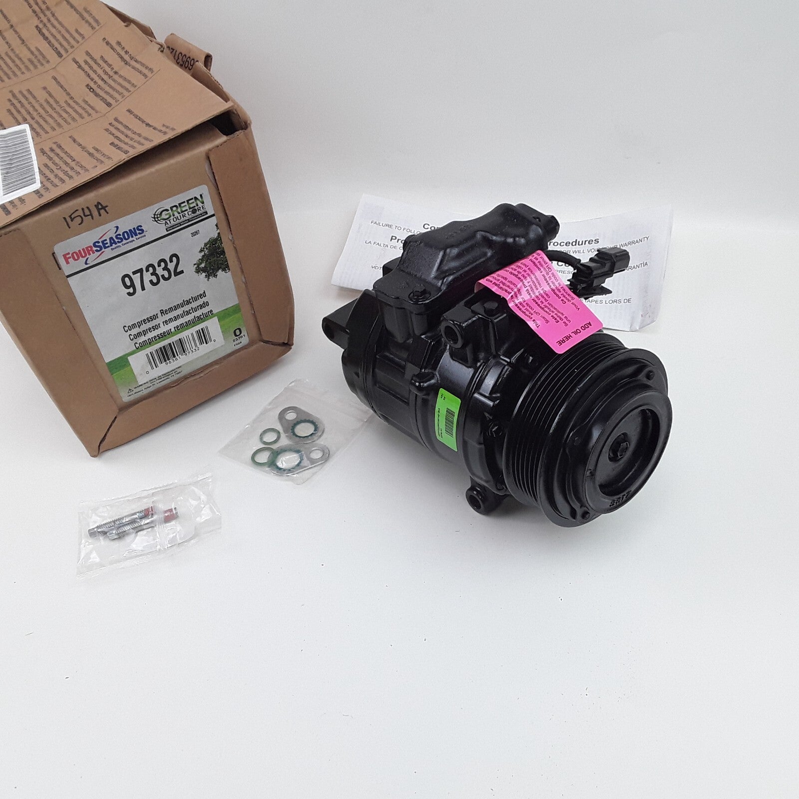 A/C Compressor Fits Ford Explorer 2011-2015 Police Interceptor Utility 2013-2015