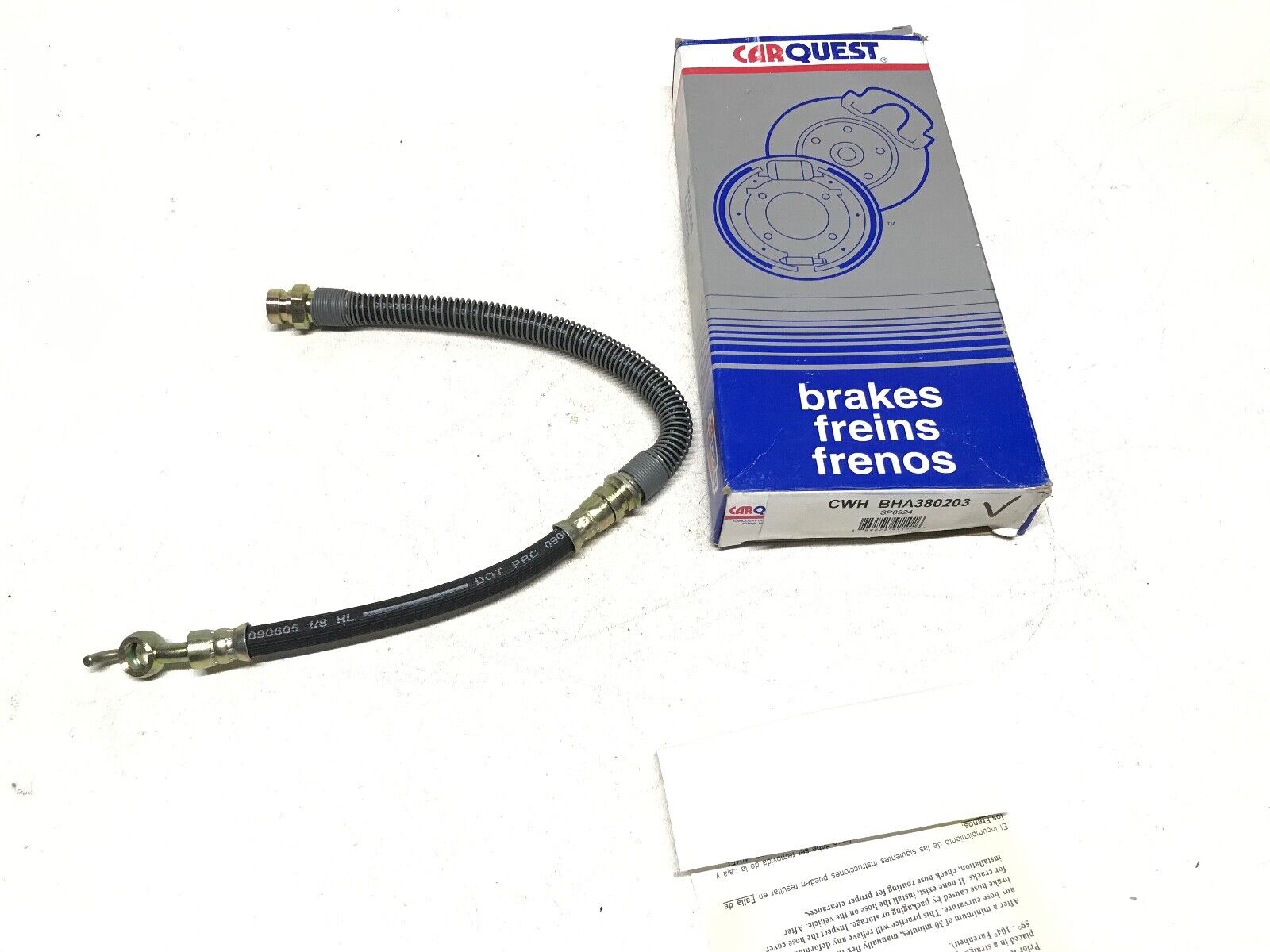 Brake Hydraulic Hose Front-Left/Right CARQUEST BHA380203 Colt Summit Mirage FAST - HotCarParts