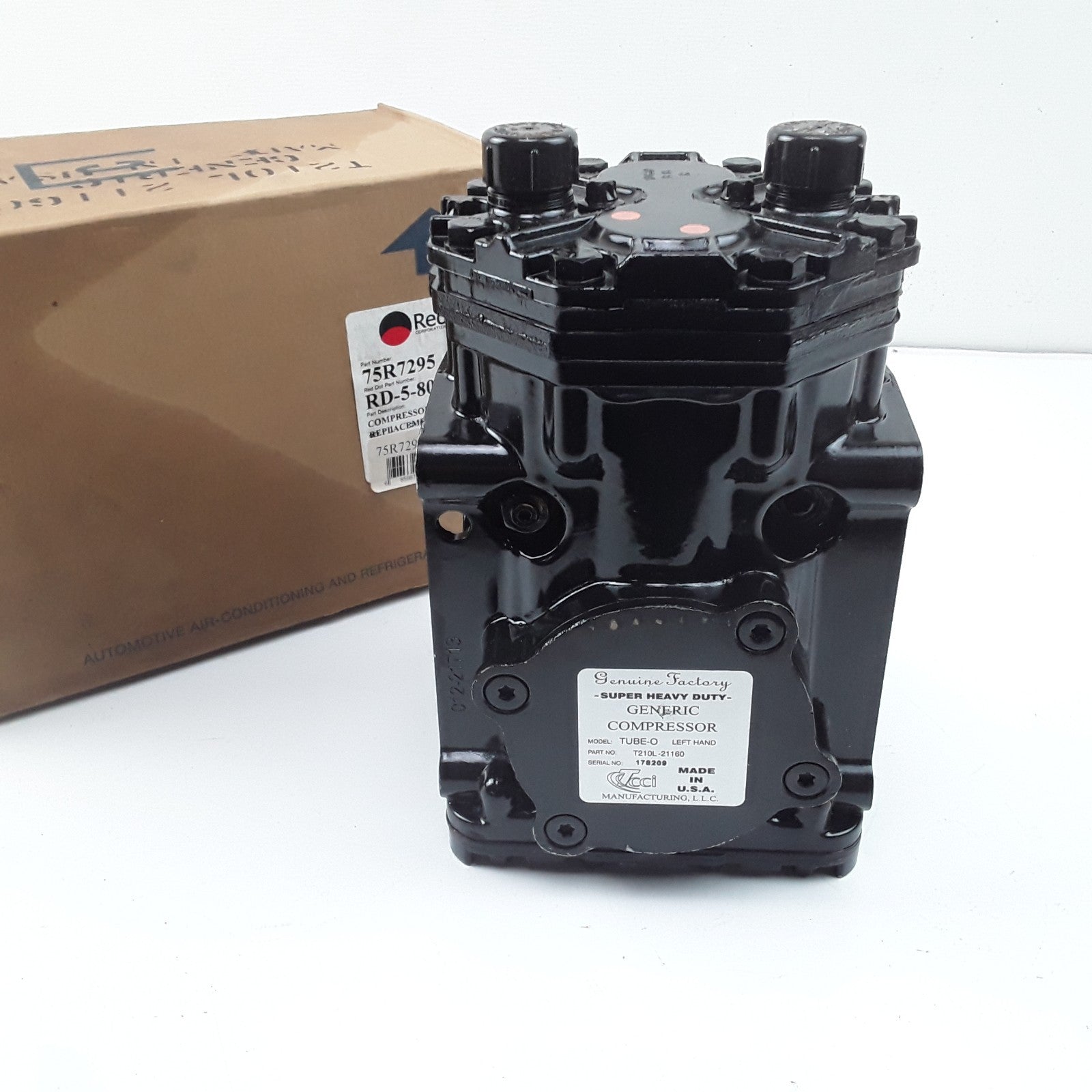 Red Dot 75R7295 Compressor For Lincoln Ford International Freightliner 1969-2003