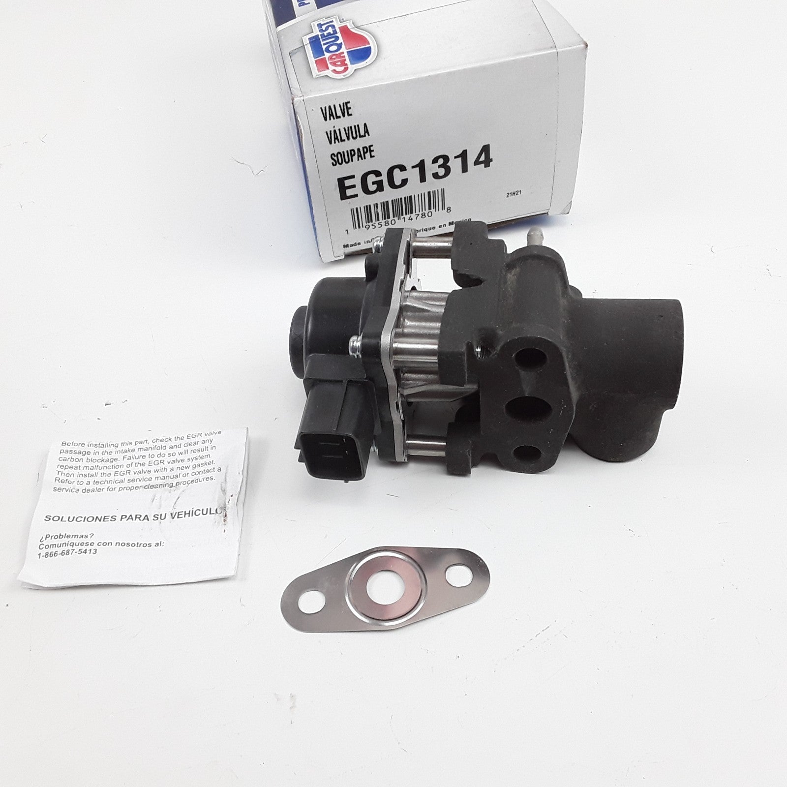 Carquest EGC1314 EGR Valve Assembly Heavy Duty Fits Mazda MPV 2001