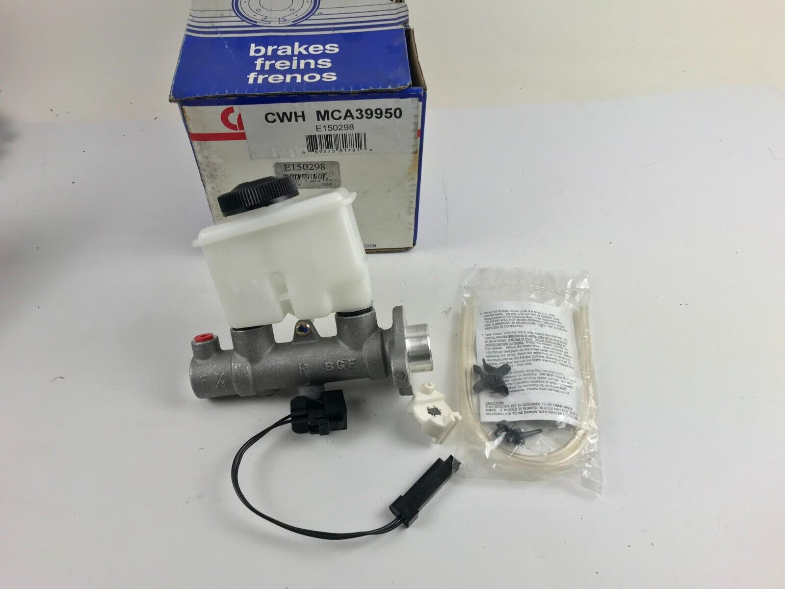 Brake Master Cylinder CARQUEST MCA39950 FAST SHIPPING E150298 - HotCarParts