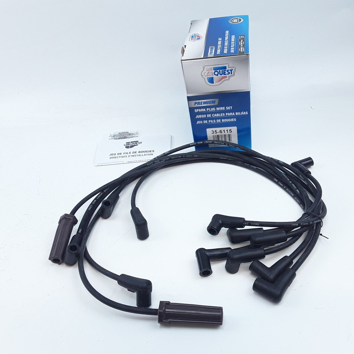 Spark Plug Wire Set Fits Chevrolet Caprice Commercial Chassis (1992) 4.3L-V6