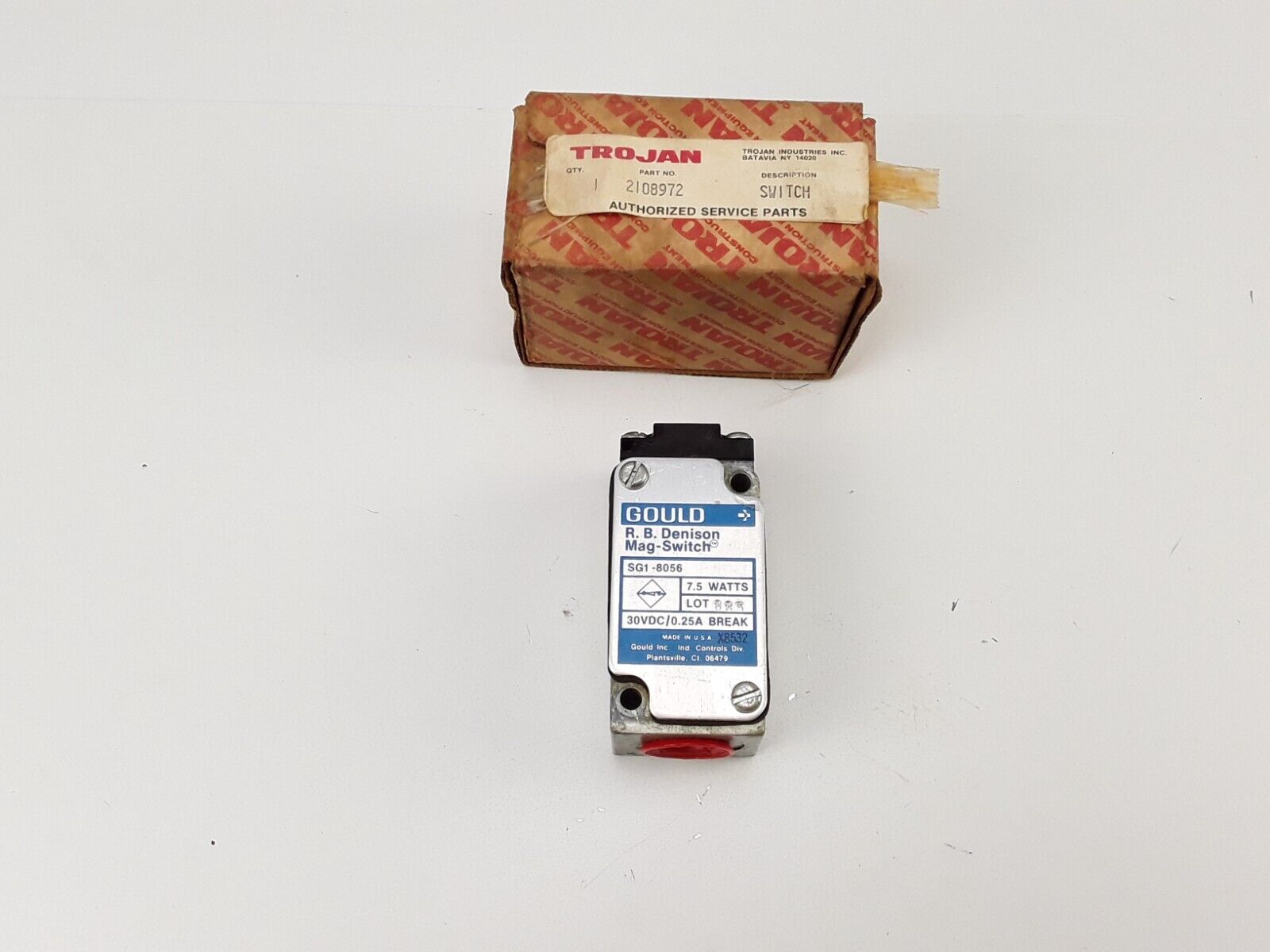 DENISON SG1-8056 LIMIT MAG SWITCH TELEMECANIQUE SG18056 SG1-8056, 7.5W 0.25A NEW - HotCarParts