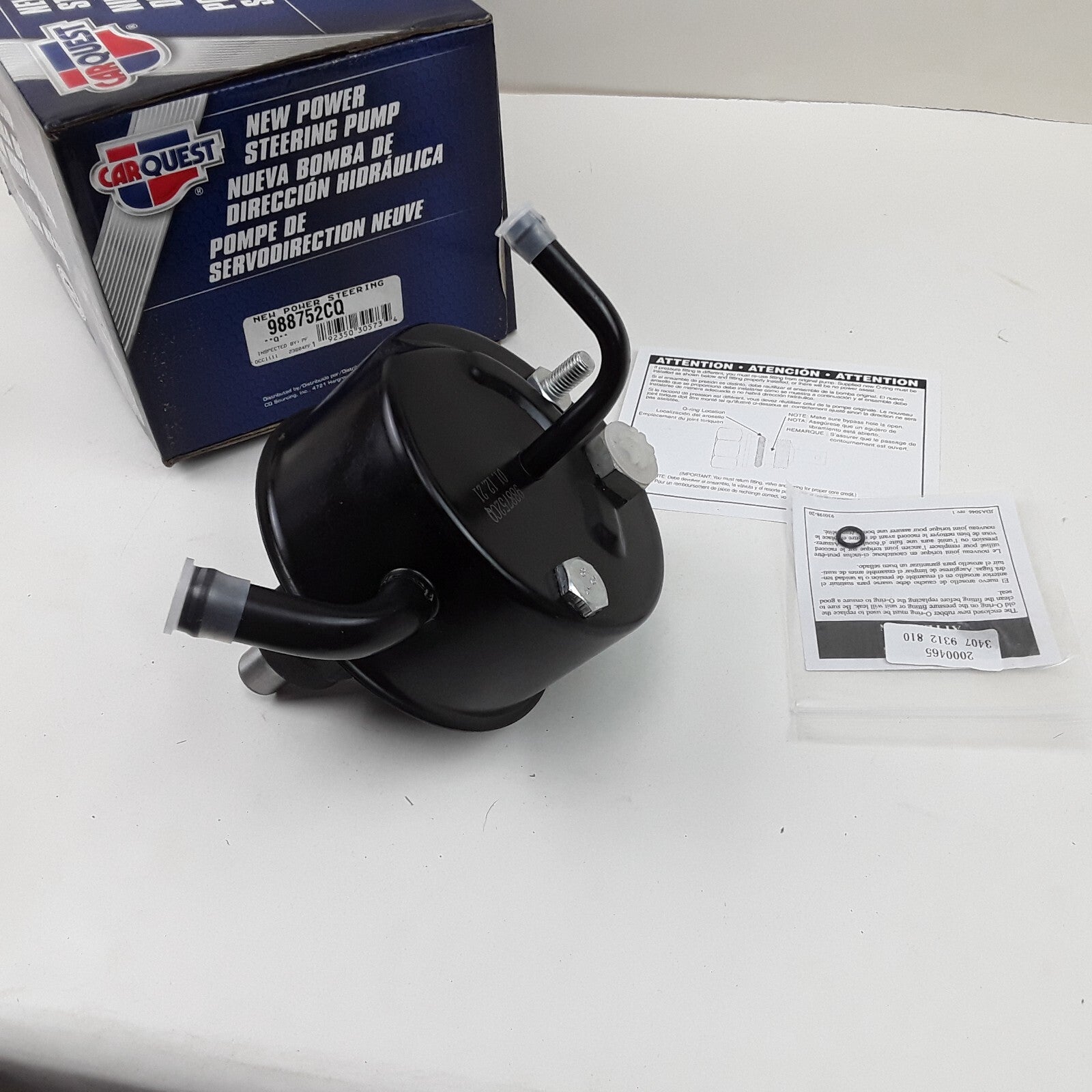 NEW Power Steering Pump Fits Plymouth Chrysler Dodge 1996-2000 Carquest 988752CQ