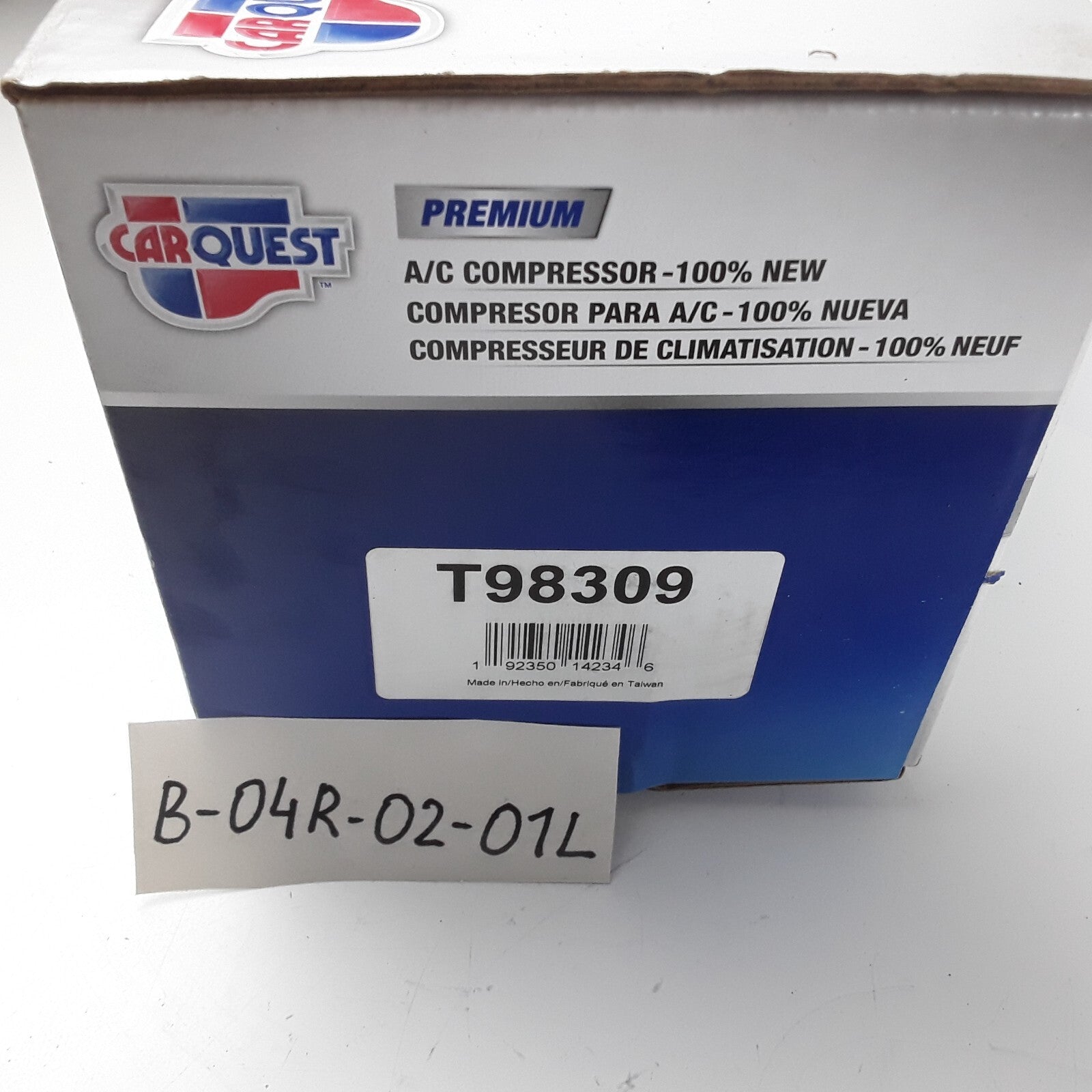 Carquest T98309 A/C Compressor Fits Chrysler 300 Dodge Charger Magnum 2006-2010