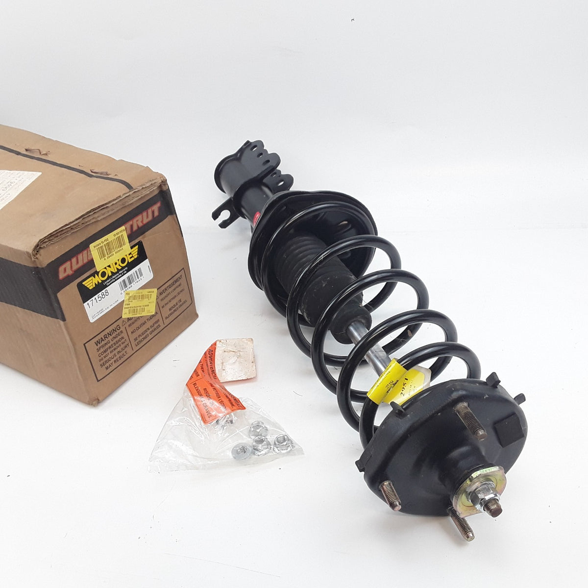 Suspension Strut / Coil Spring Assembly For 2003-1999 Mazda Protege Rear Right