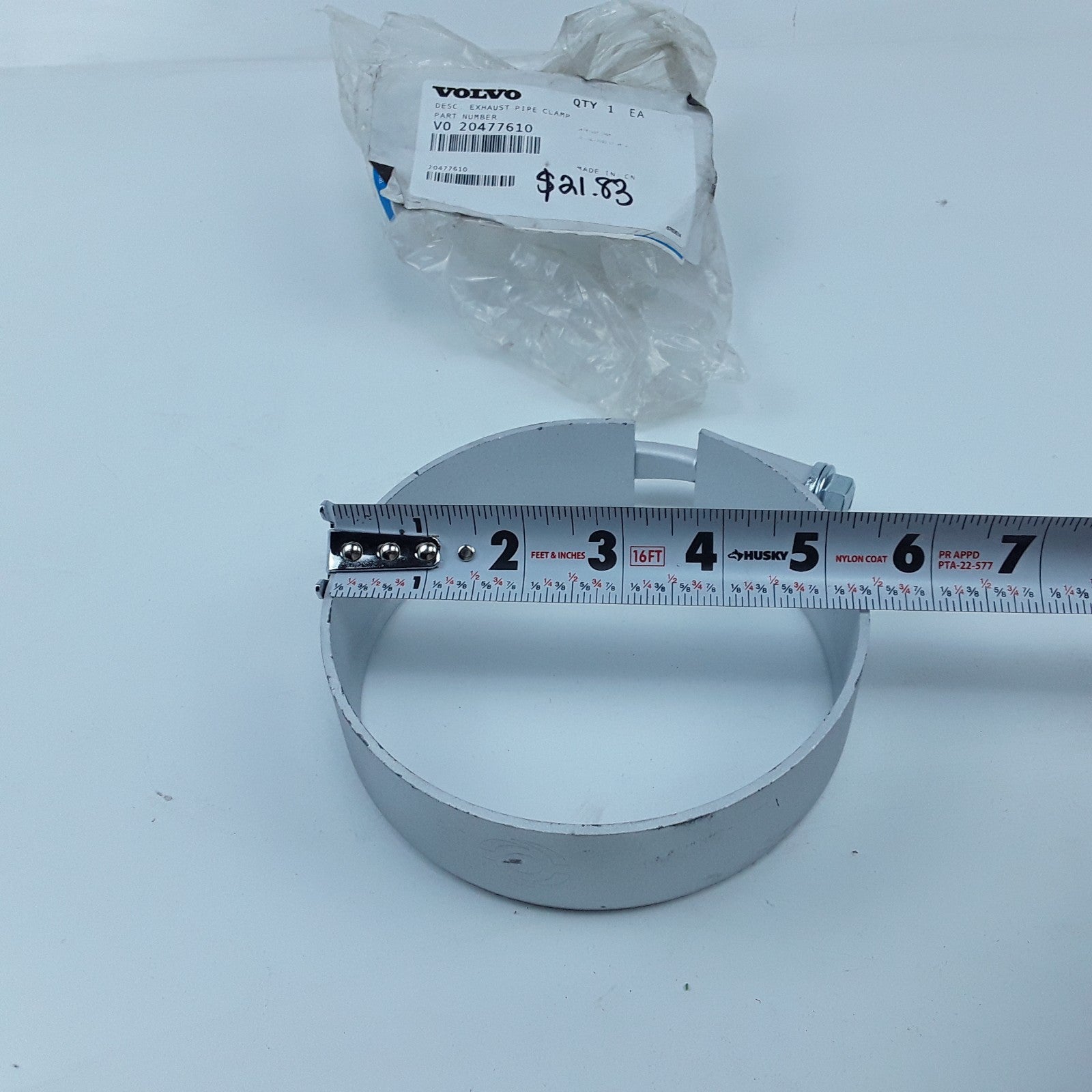 Volvo 20477610 Exhaust Clamp Bent Bolt For Volvo VN and VNL Models