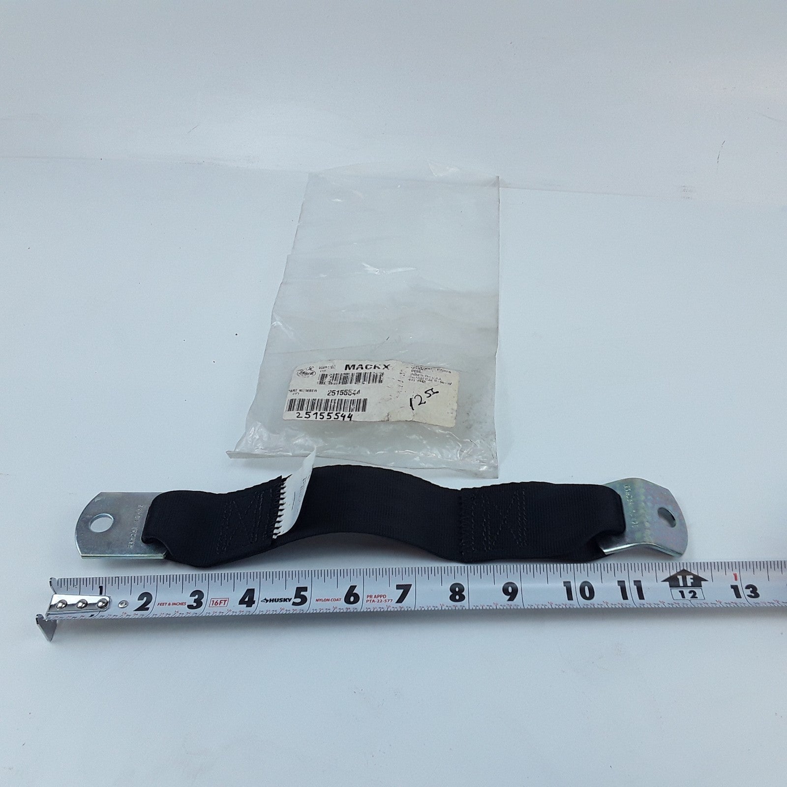 Seat Safety Belt Kit Black 25155544 For Volvo CH, CL, CX, and GU Models