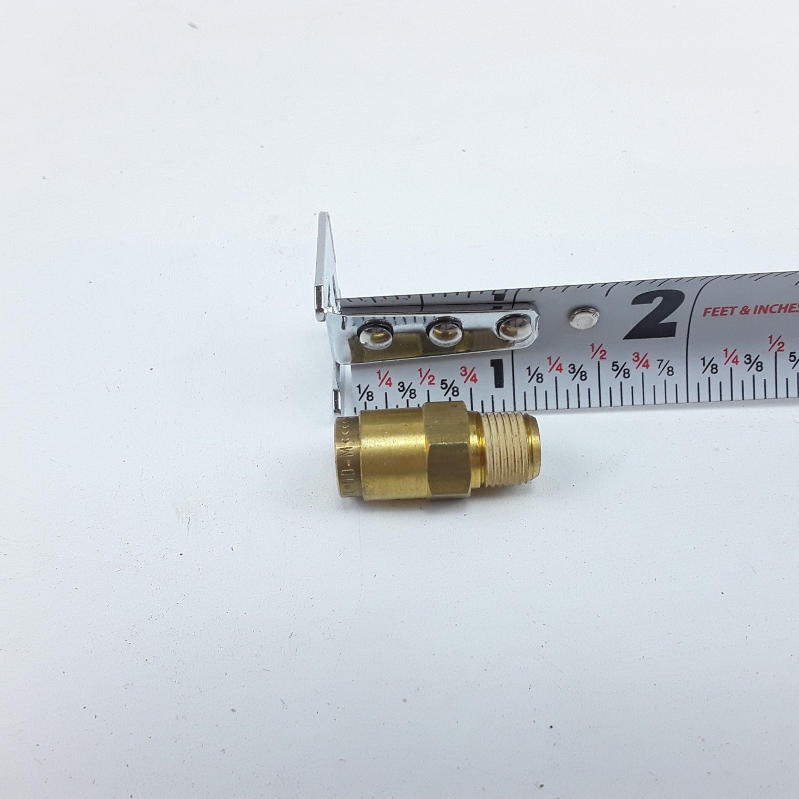 Genuine Straight Push-Lock Tube Fitting 1/8" to 1/4" For Volvo and Mack Trucks