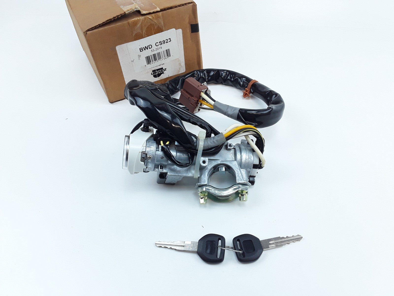 BWD CS923 Ignition Switch With Lock Cylinder Fits Honda Accord (1990-1991)
