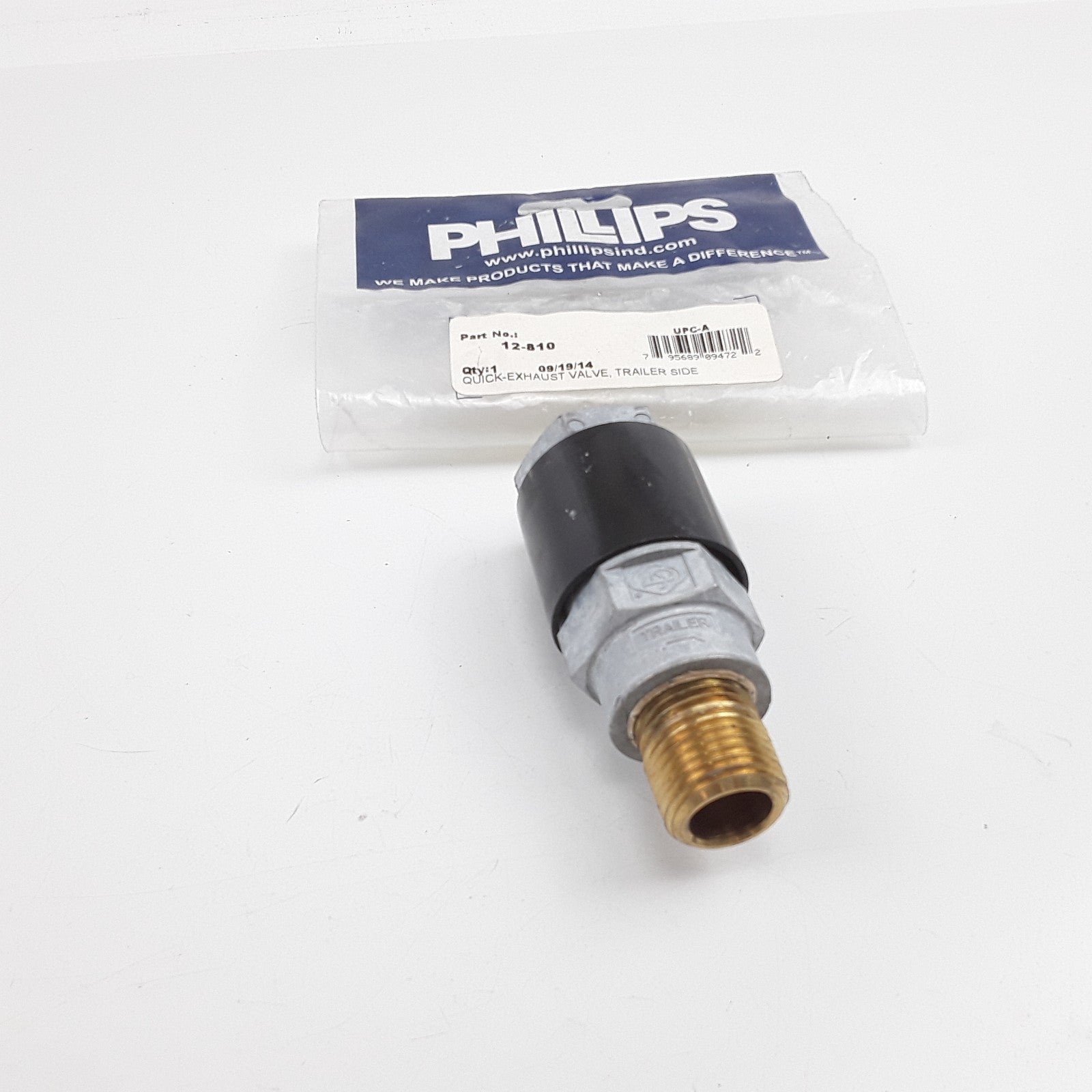 Philips 12-810 Tractor Side Version Hooks Zinc Die-Cast Quick Exhaust Valve
