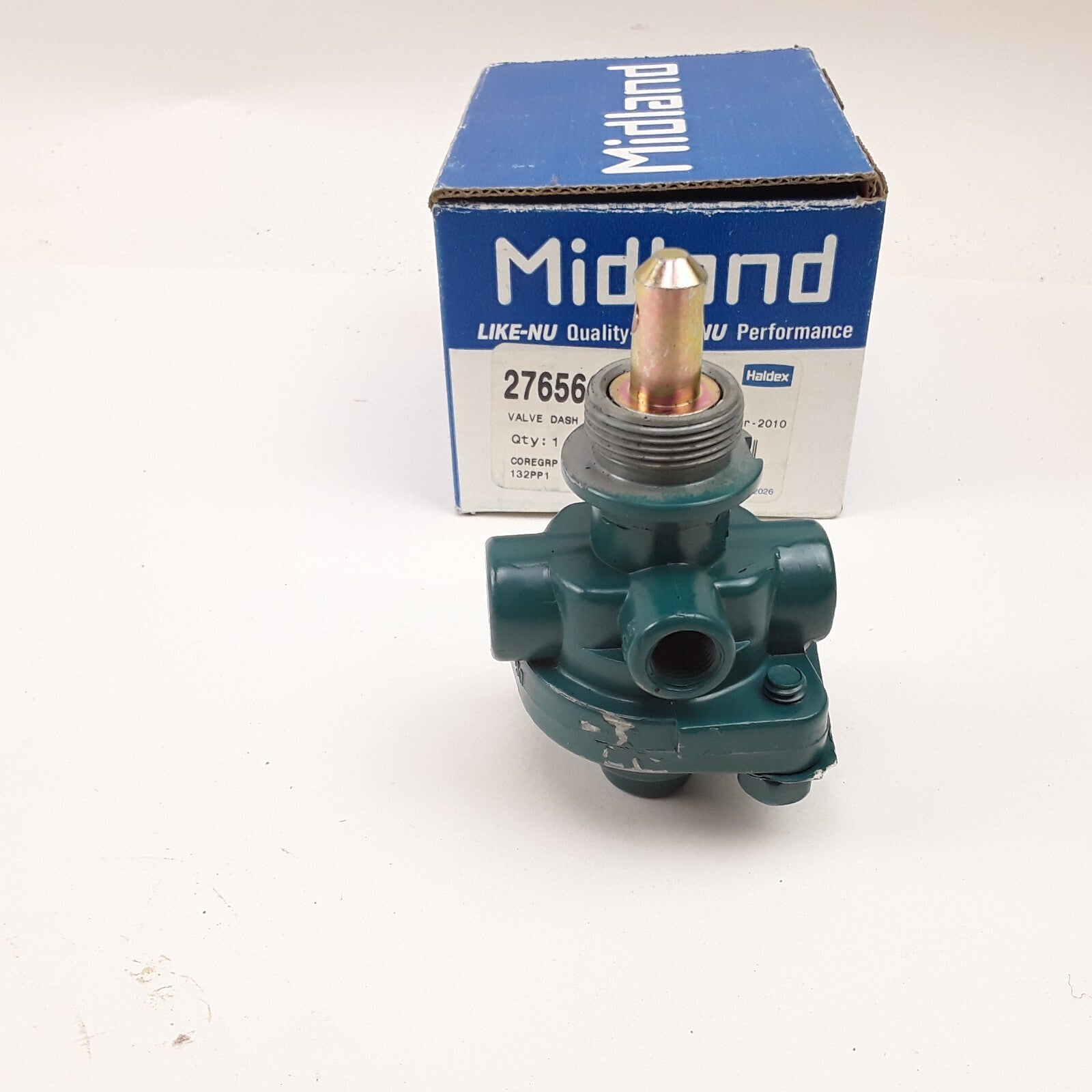 Haldex 276566X Push-Pull Hand Control Valve 1/8" Delivery Port Heavy Duty
