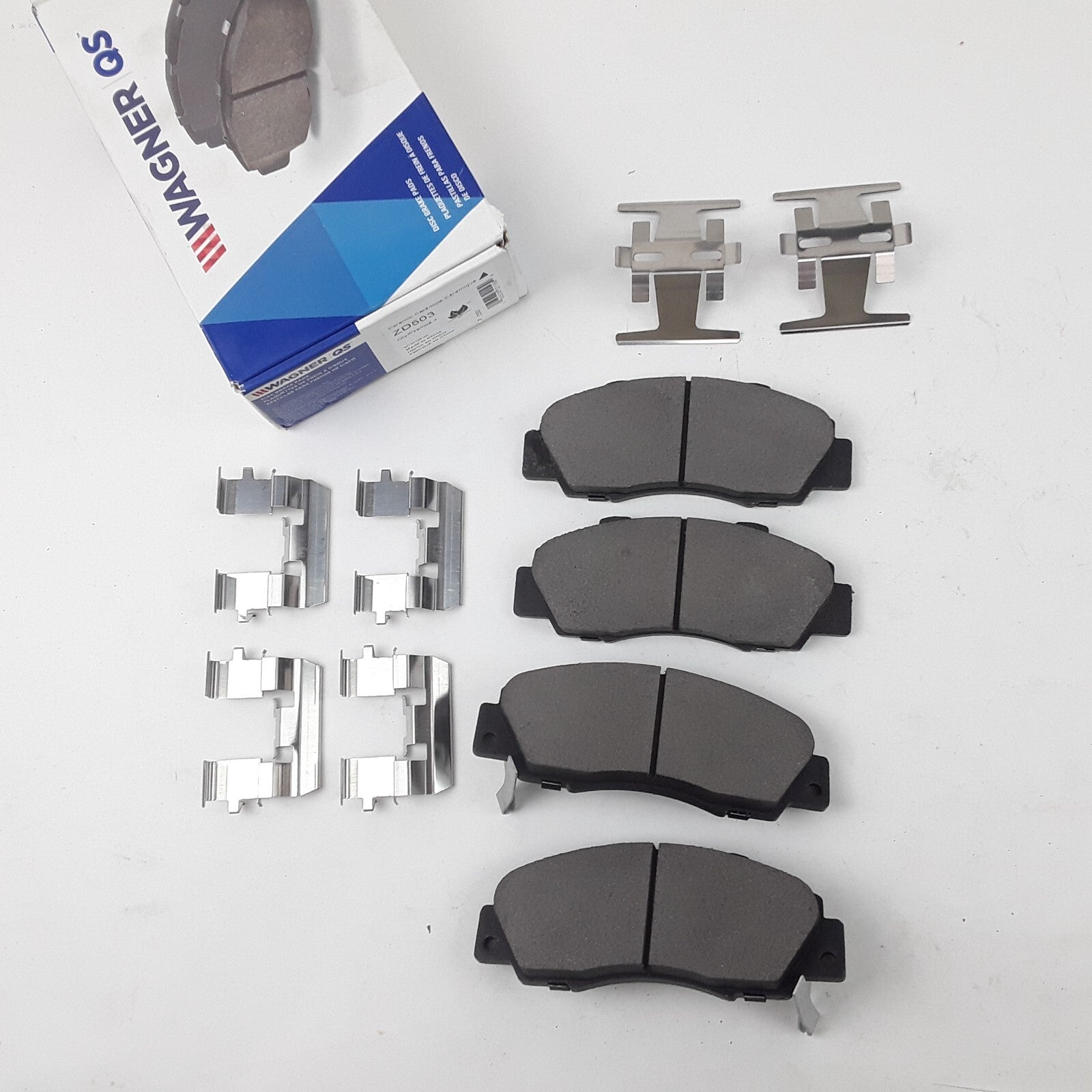 Front Disc Brake Pad Set Fits Honda Prelude 1993-2001 Acura Legend 1991-1995