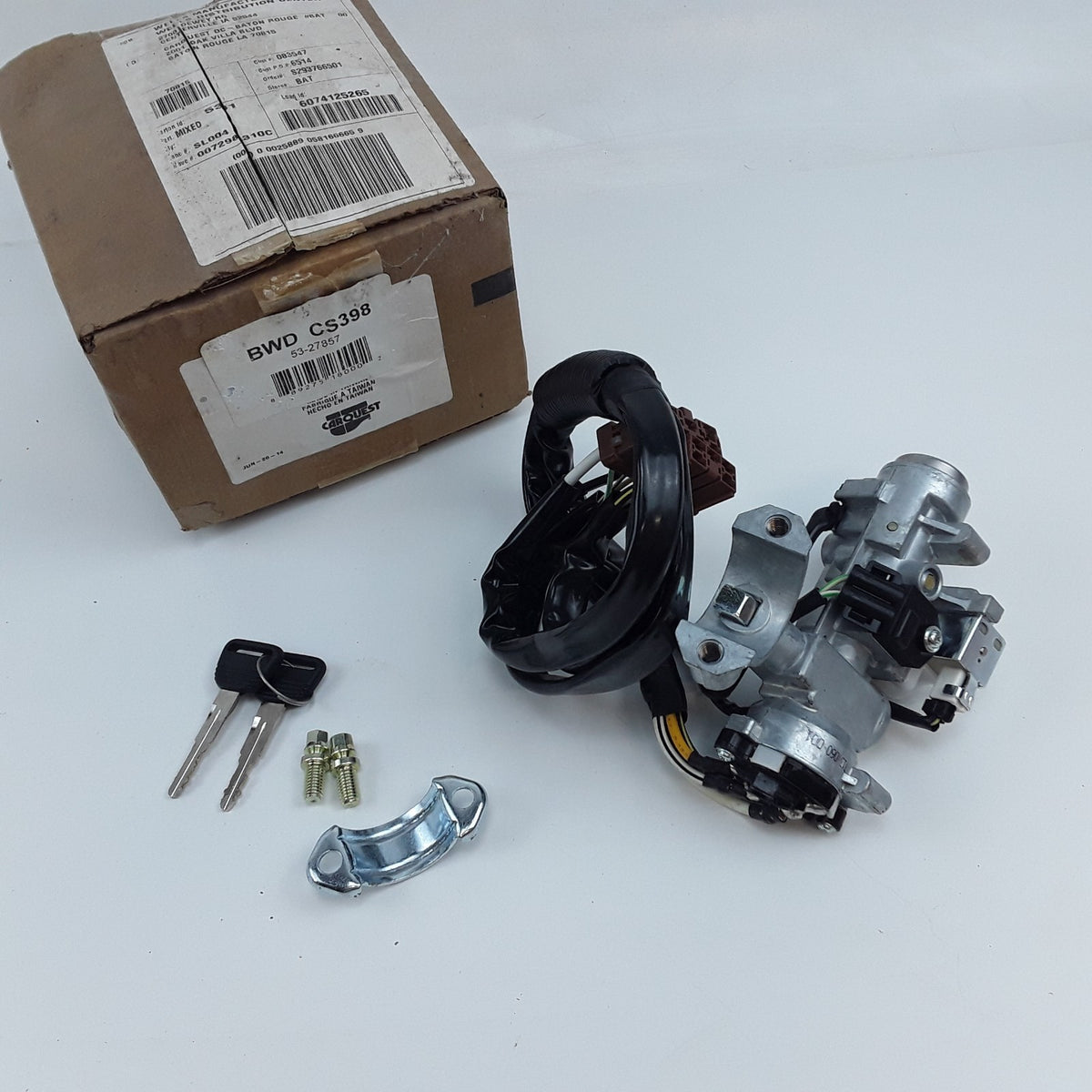 Ignition Switch With Lock Cylinder Fits Honda Civic del Sol Civic (1992-1995)