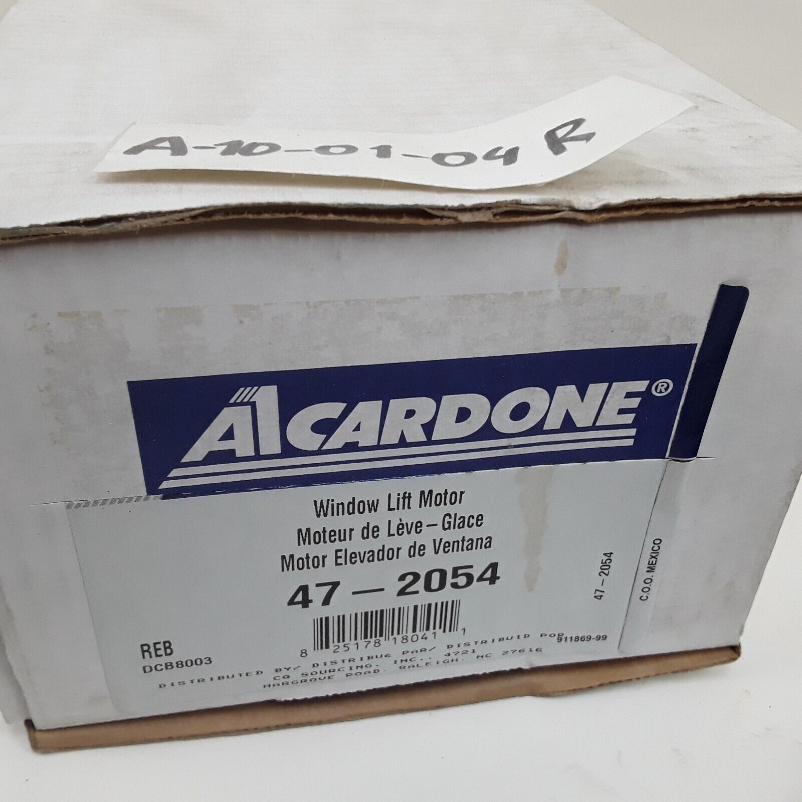 Cardone 47-2054 Front Right Power Window Lift Motor For Volkswagen 2002-2007