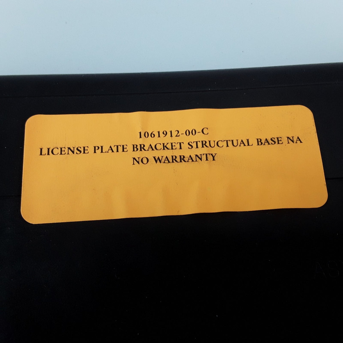 1061912-00-C License Plate Bracket For Tesla Model S 2016-2021 Genuine OEM New