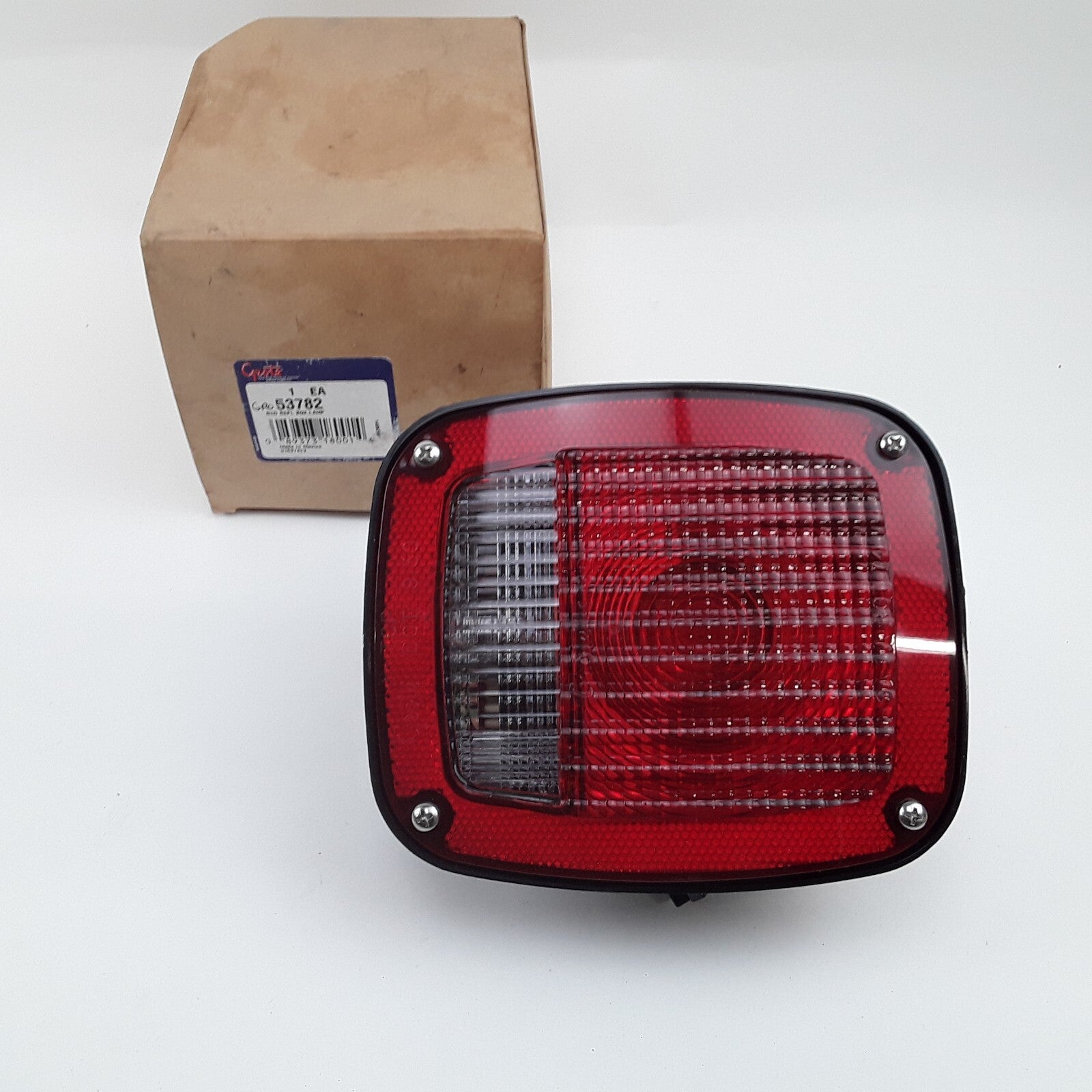 Ford Rear Right RH Passenger Side Stop Box Tail Turn Light Lamp 12V 	Red/Clear