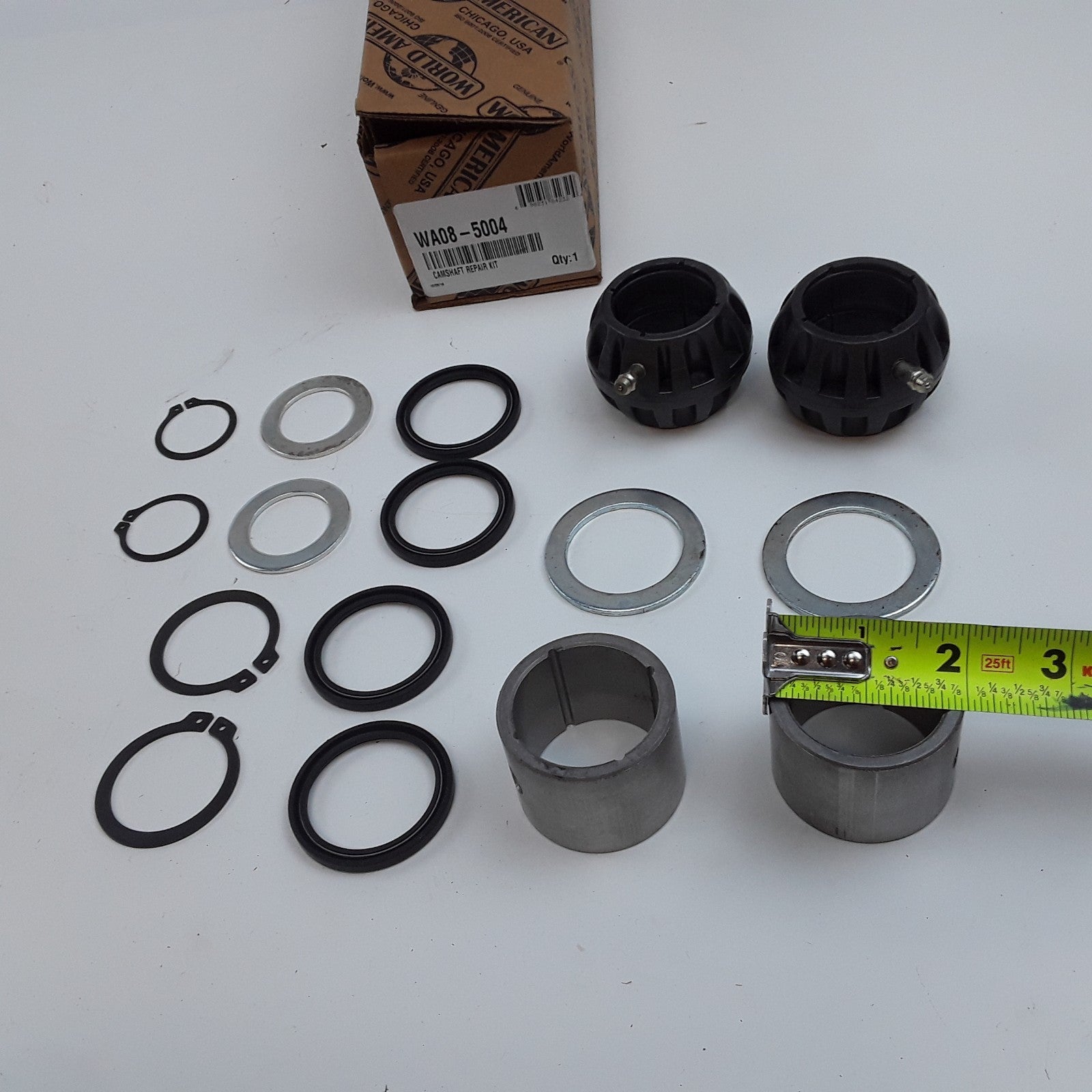 World American WA08-5004 Air Brake Camshaft Repair Kit For Dana 16-1/2" Diameter