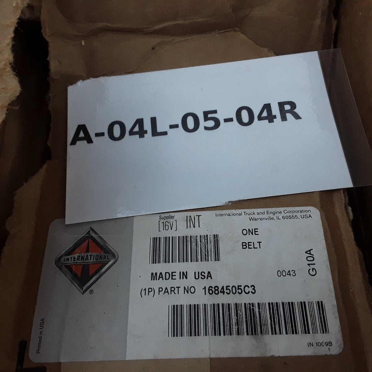 International 1684505C3 Safety Seat Belt Fits Navistar International Trucks