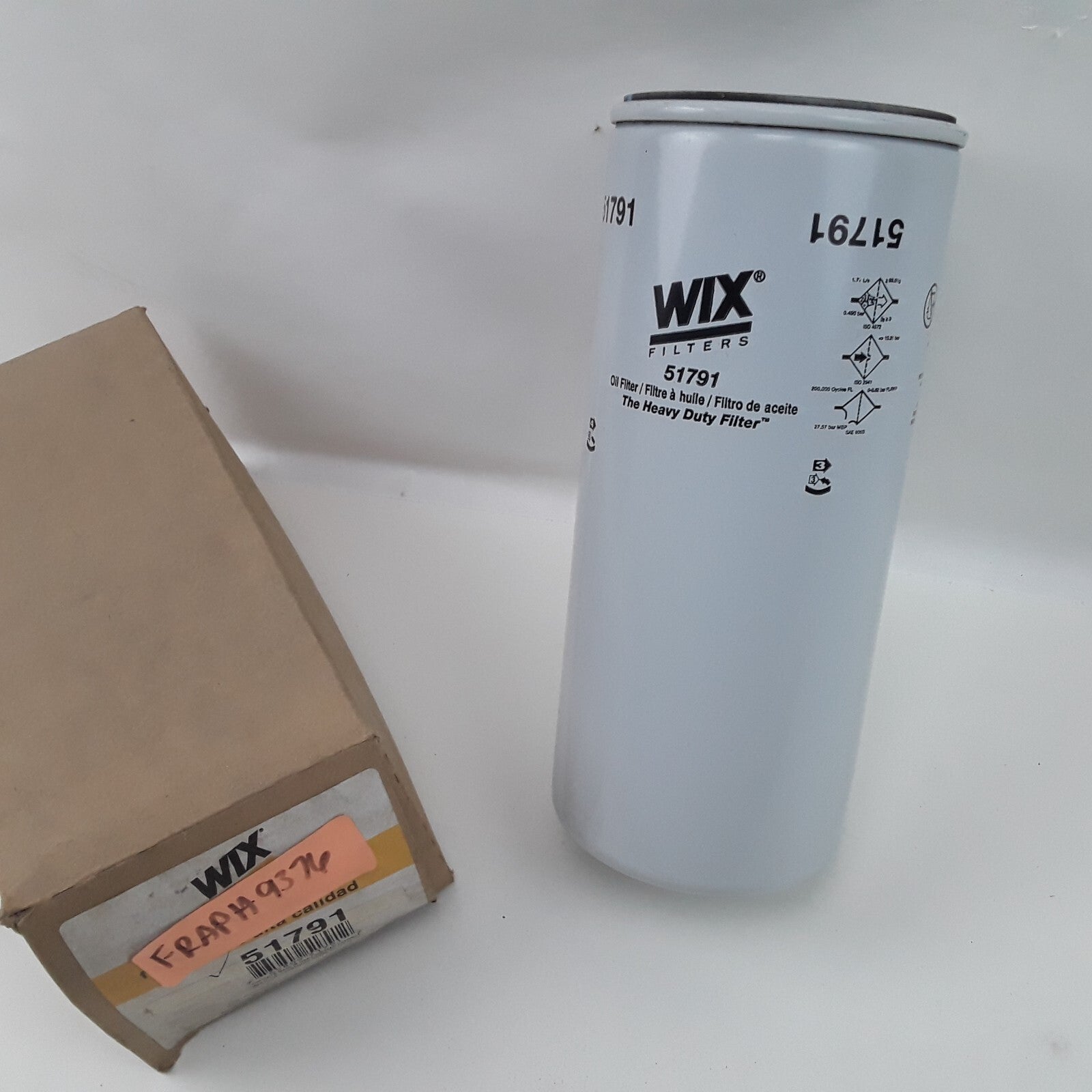 Wix 51791 Engine Oil Filter-Diesel Fits Blue Bird All American Ford Freightliner