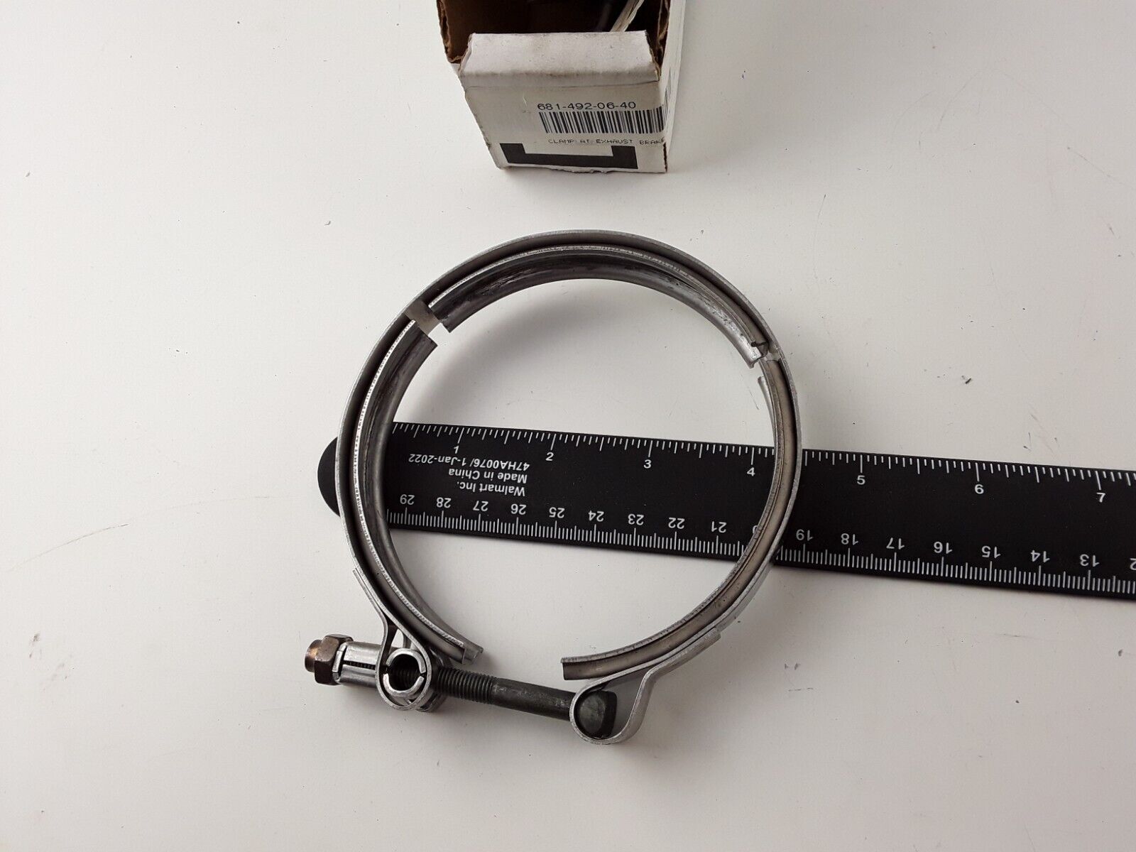 FREIGHTLINER a6814920640 CLAMP-V T AT EXHAUST BRAKE VALVE 4" inch 1V0410D01 - HotCarParts