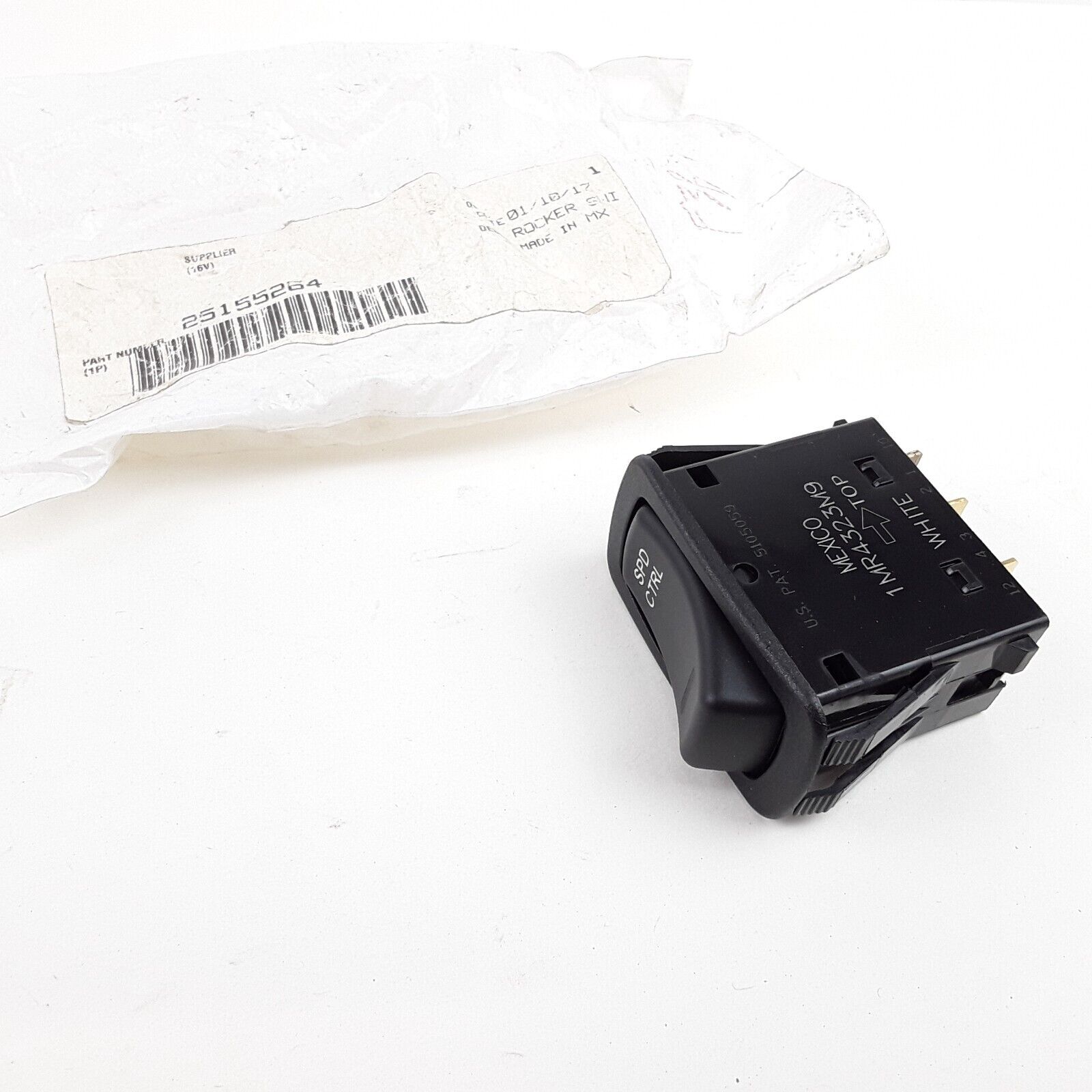 NEM MACK 1MR4323M9 SWITCH SPEED CONTROL ROCKER FITS CXN612 CXN613 MR688P MR688S