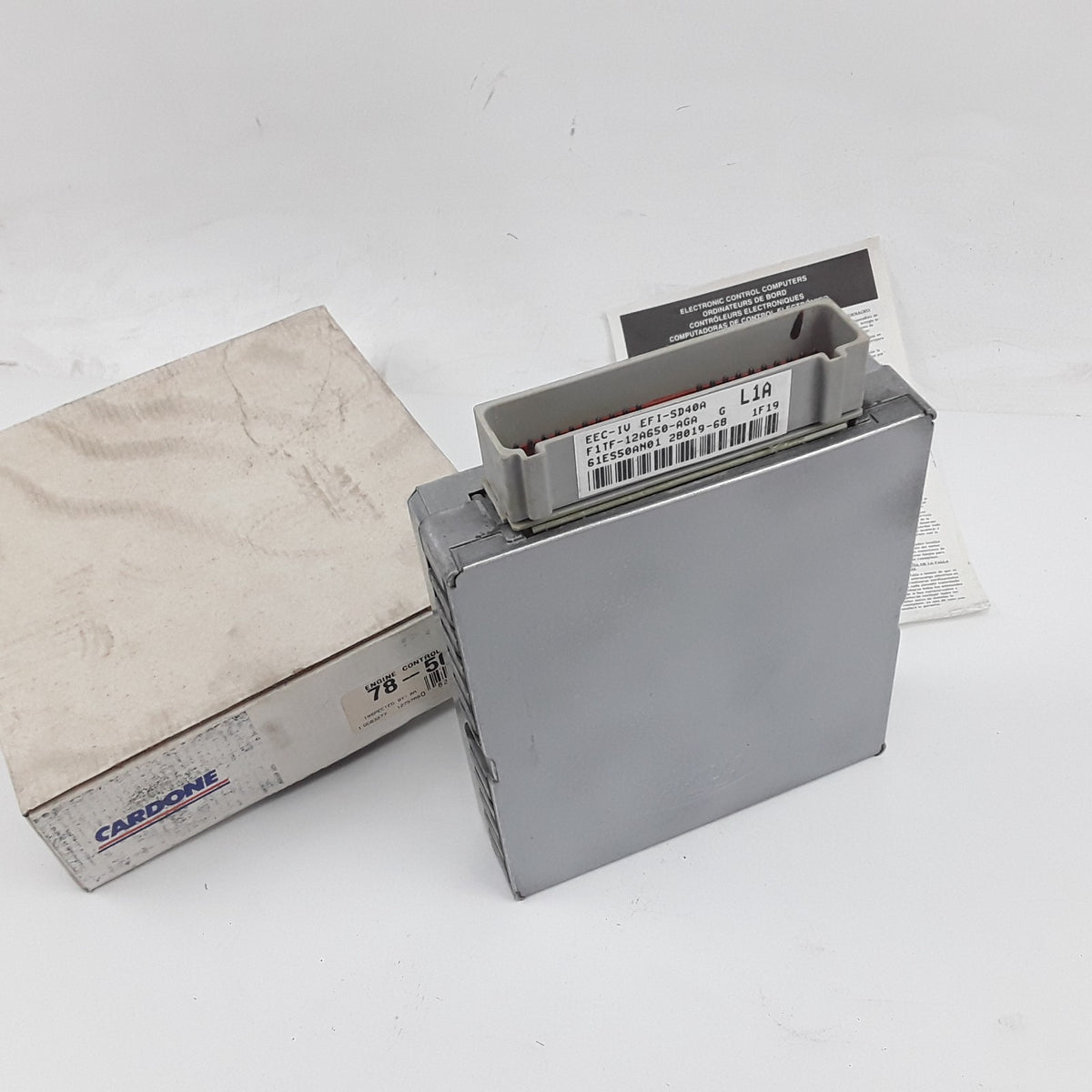Engine Control Module Fits Ford E-250 E-350 E-150 Econoline Club Wagon 1991