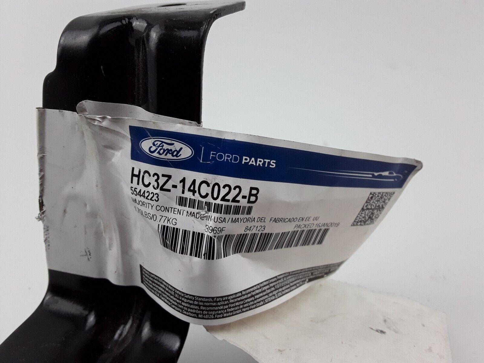 Front Bumper Sensor Bracket Ford F250 F350 Super Duty 6.2L Genuine HC3Z14C022B - HotCarParts
