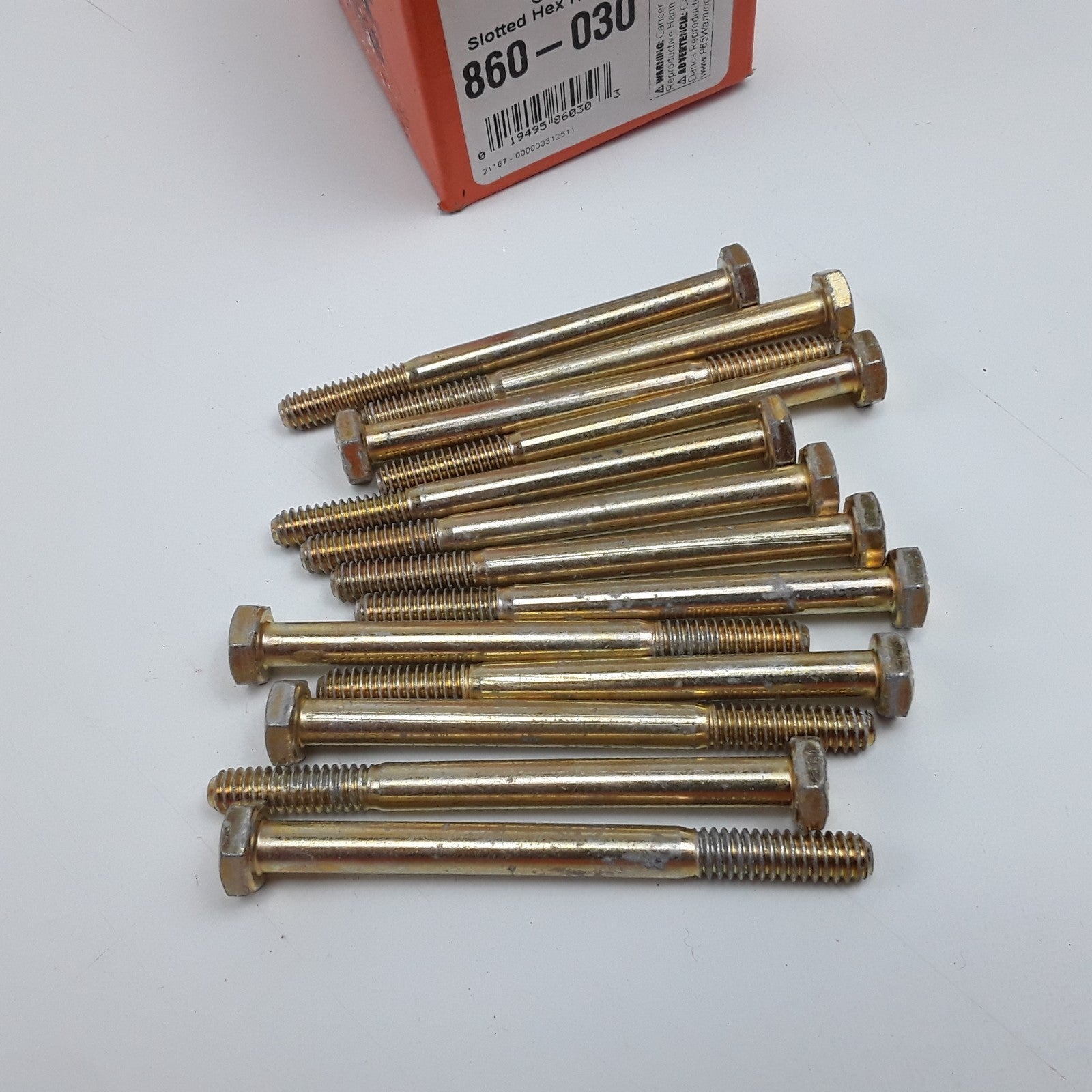 Dorman 860-030 Cap Screw-Hex Steel Head-Grade 8- 1/4-20 x 3 in Set of 13