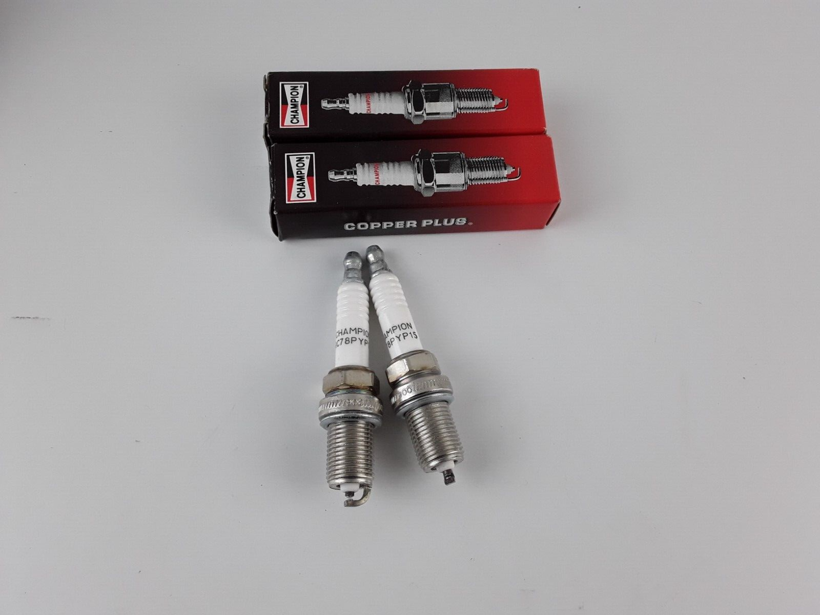 2pcs Spark Plug Champion 243 RC78PYP15 Spark Plug-Industrial Fast Free Shipping - HotCarParts