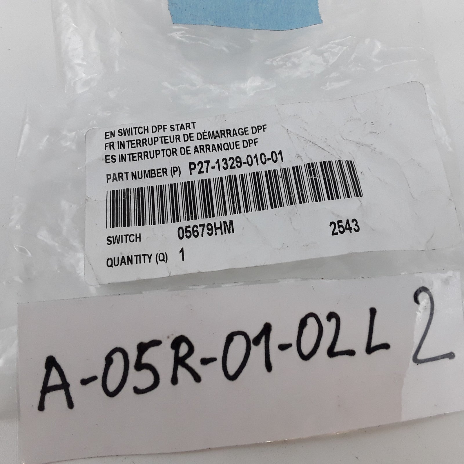 Diesel Particulate Filter (DPF) Regeneration Switch For Kenworth Trucks