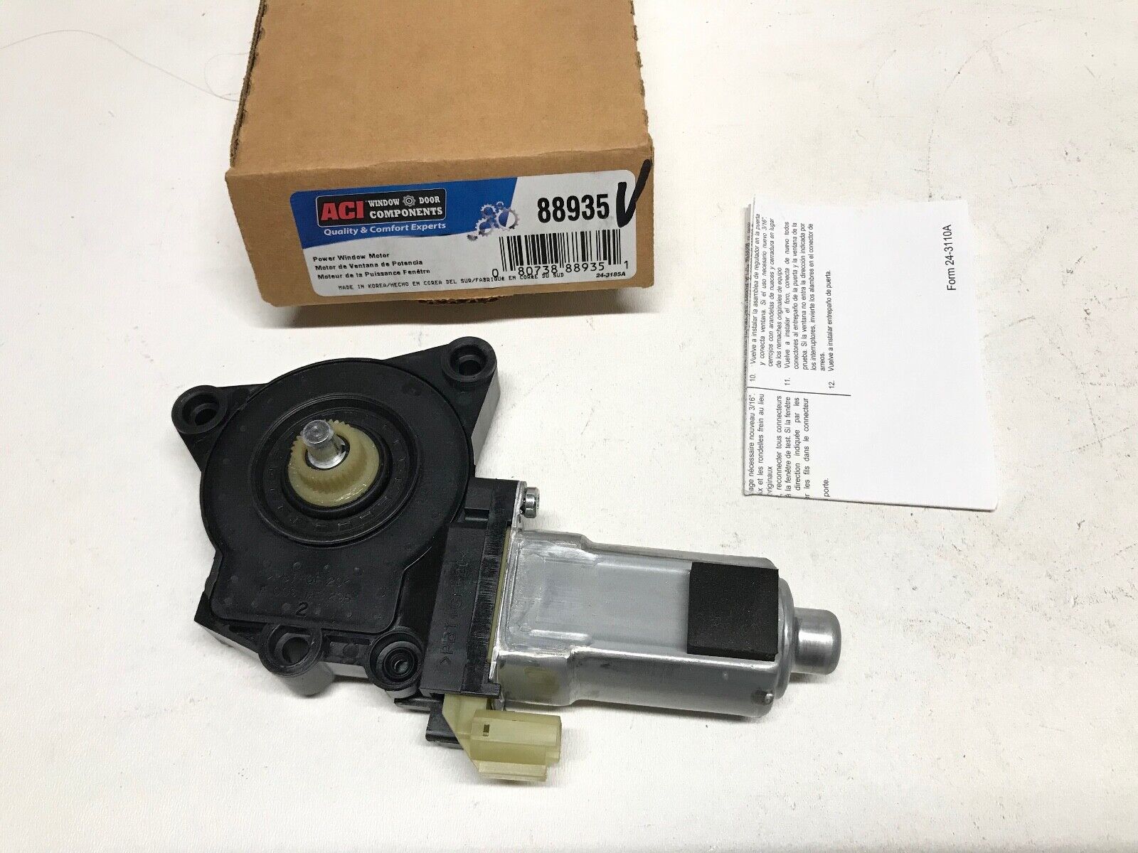 Power Window Motor Rear Right ACI/Maxair 88935 for Elantra, Veracruz FAST SHIPP - HotCarParts