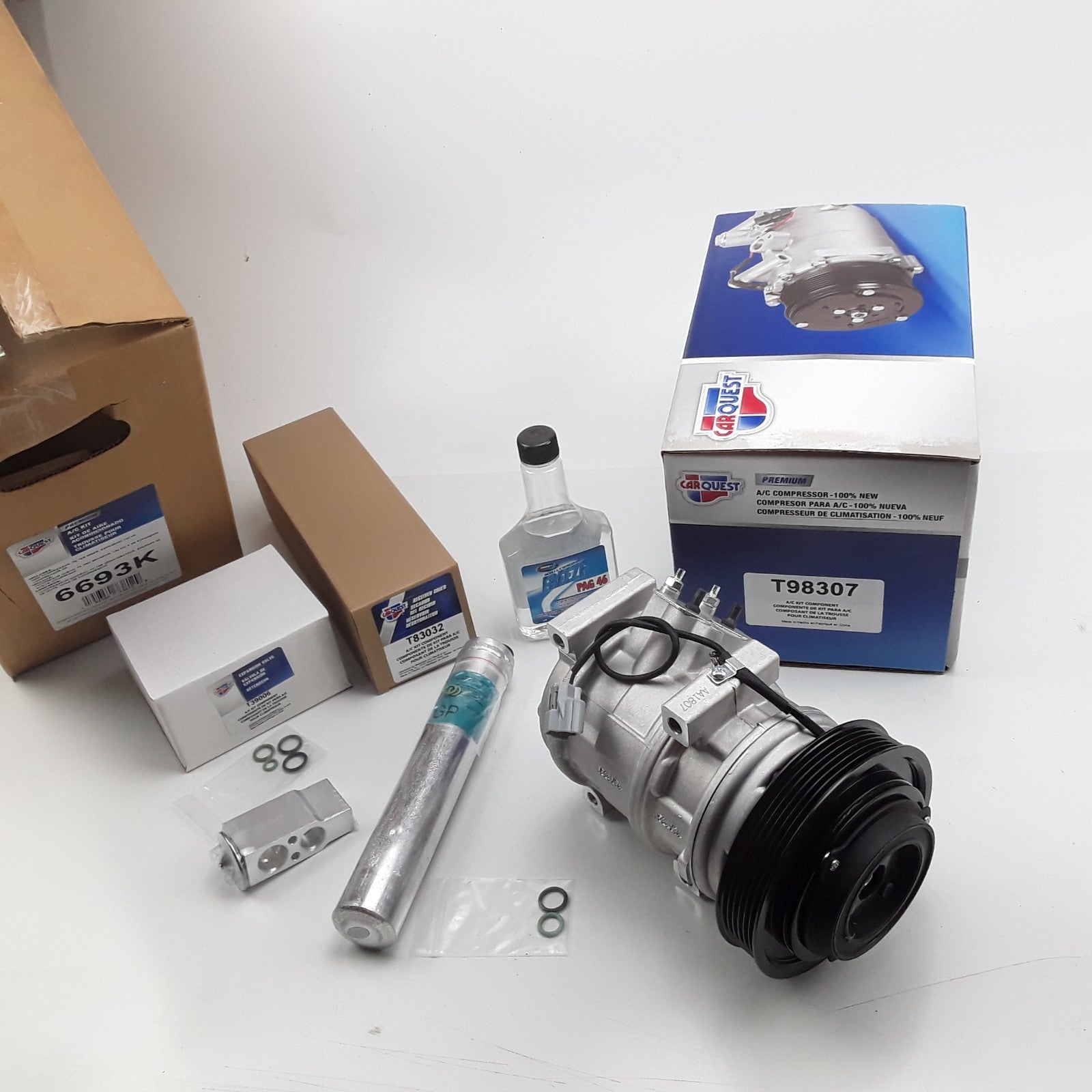 Carquest 6693K A/C Compressor Kit Fits Acura TL Honda Accord 2003 2004 2005-2008