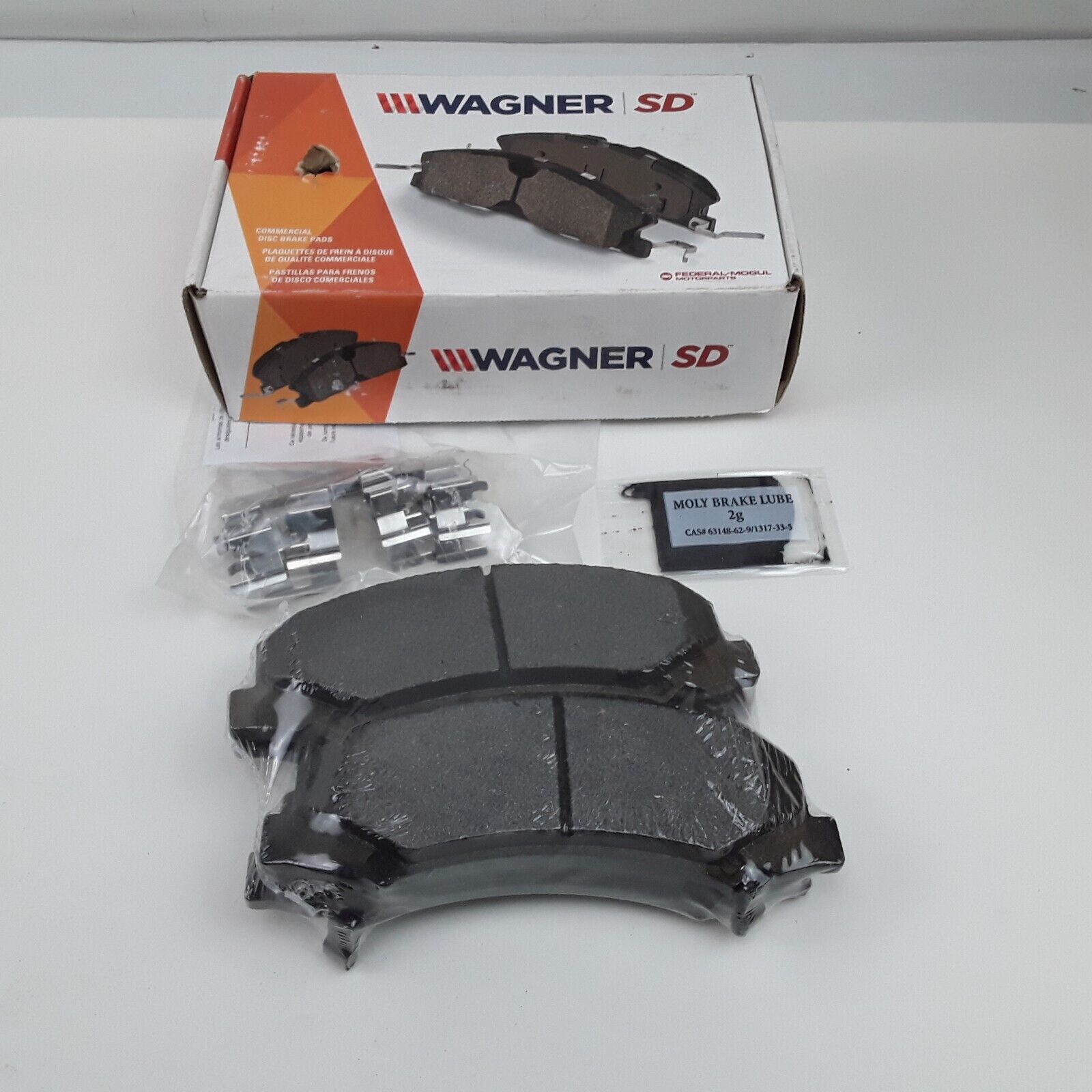 Wagner SX1159 Disc Brake Pad Set Severe Duty For Chevrolet Cadillac 2006-2016