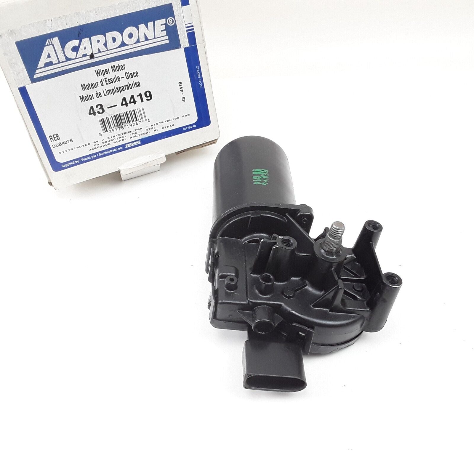 Cardone 43-4419 Windshield Wiper Motor Female Cast Aluminum For Mazda 2006-2009