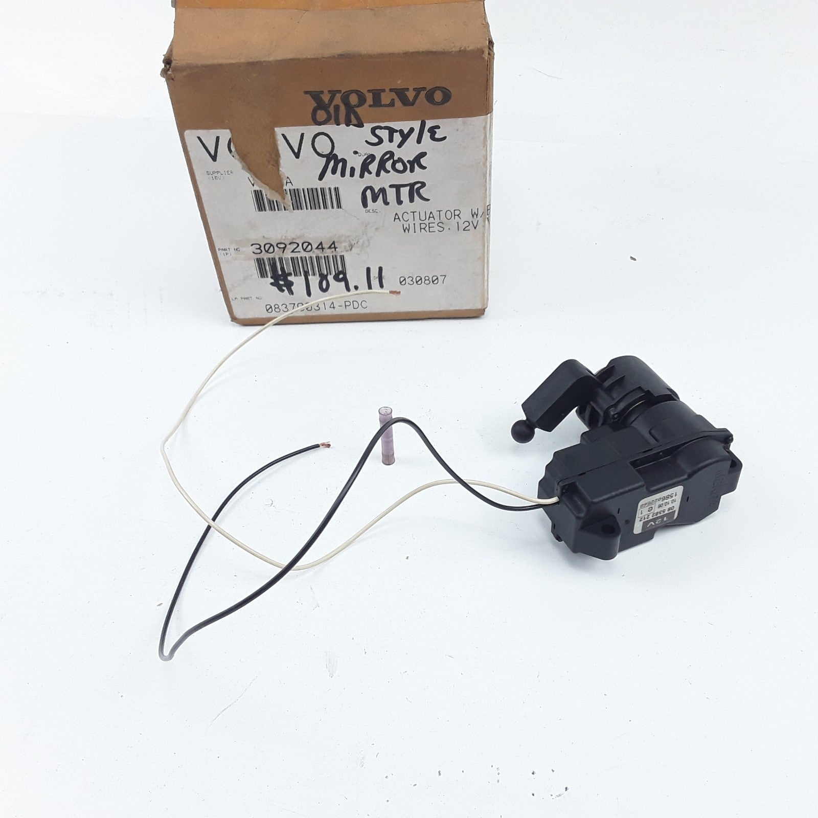 Genuine Mirror Actuator Motor 12 Volt For Volvo VNL, VNM, WG Series & Mack Truck