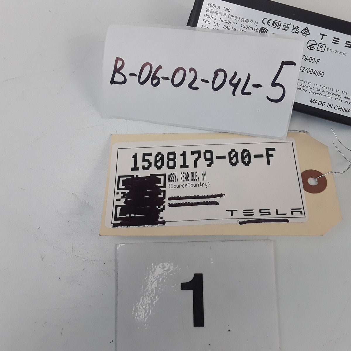 For Tesla Model Y 2020-2026 Rear Bluetooth Antenna Module OEM 1508179-00-F