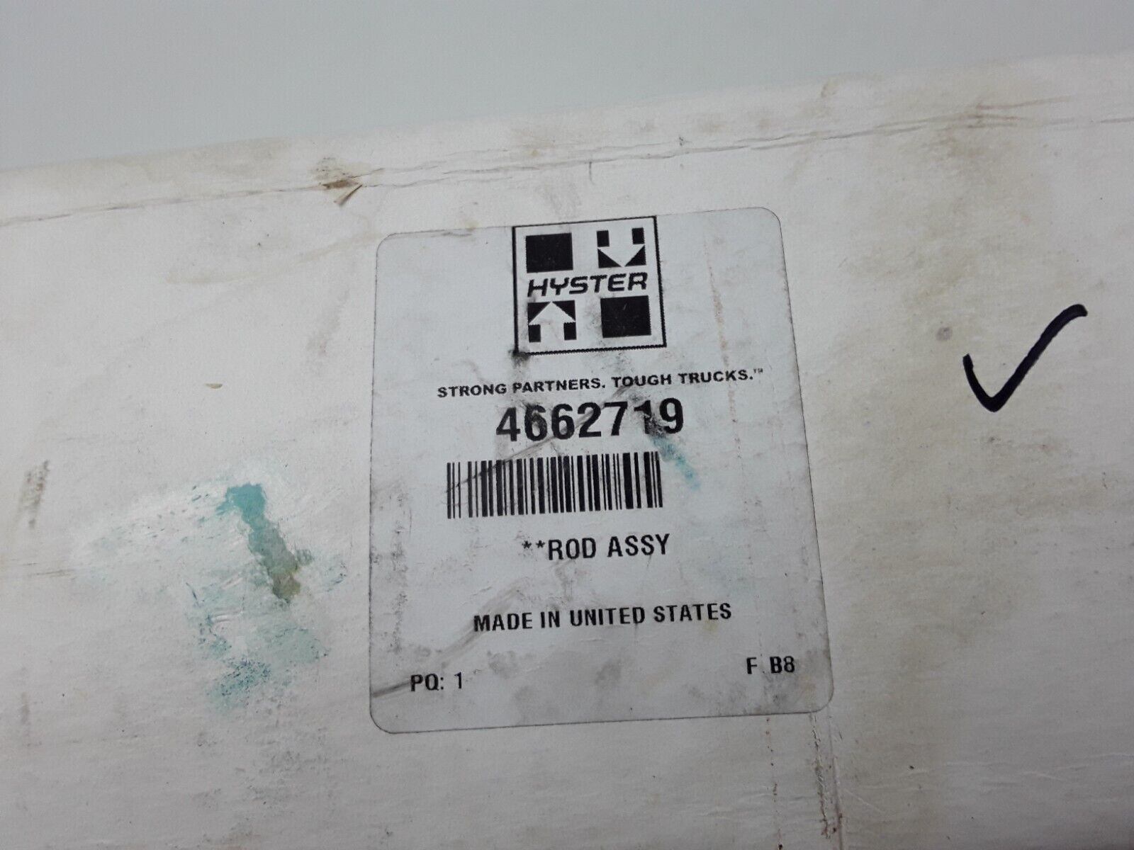GENUINE Hyster 4662719 Cylinder Sideshif Rod Assembly Forklift Parts Part - HotCarParts